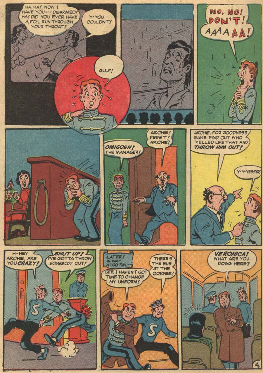 Read online Pep Comics comic -  Issue #36 - 58