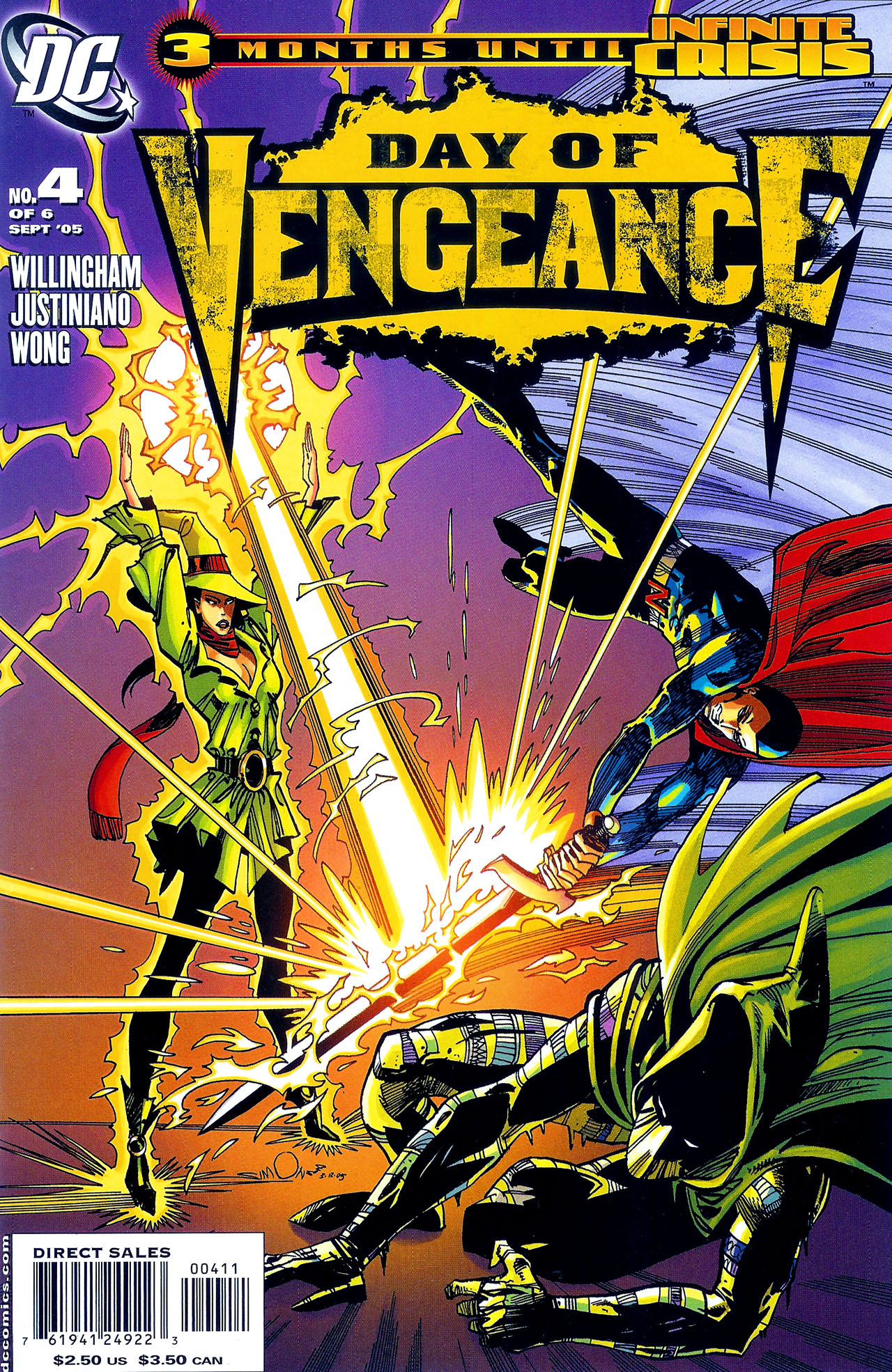 Read online Day of Vengeance comic -  Issue #4 - 1