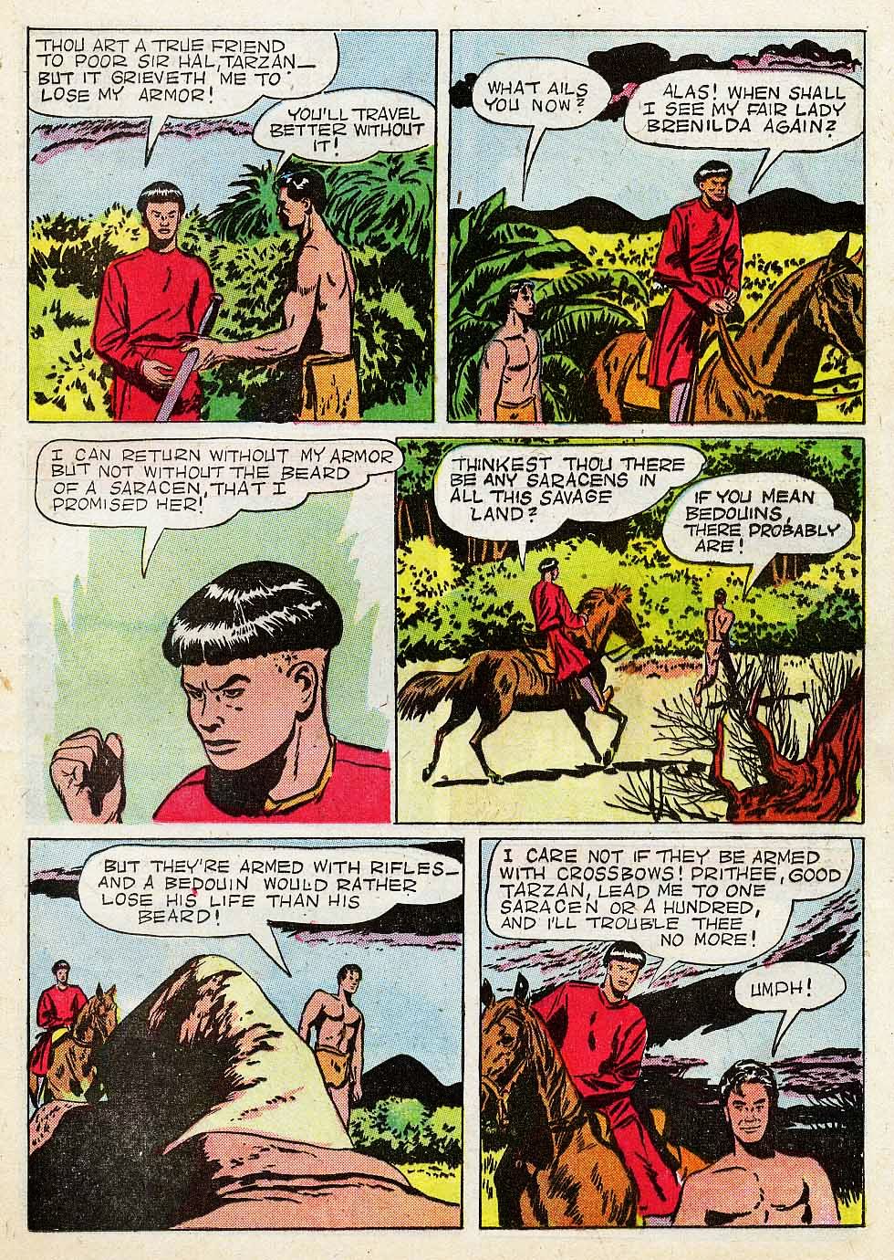 Read online Tarzan (1948) comic -  Issue #13 - 21