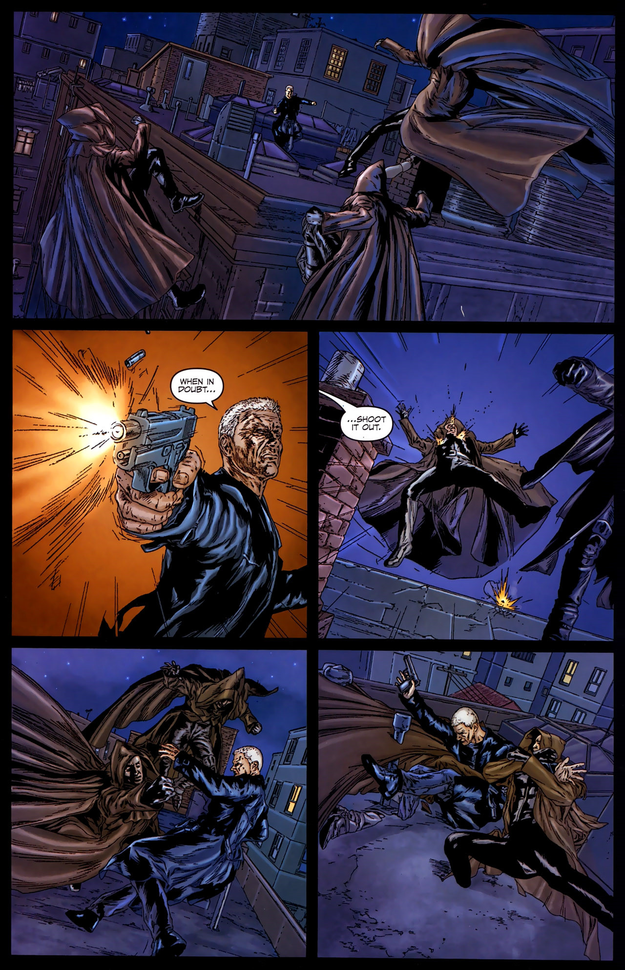 Read online Gravel comic -  Issue #4 - 18