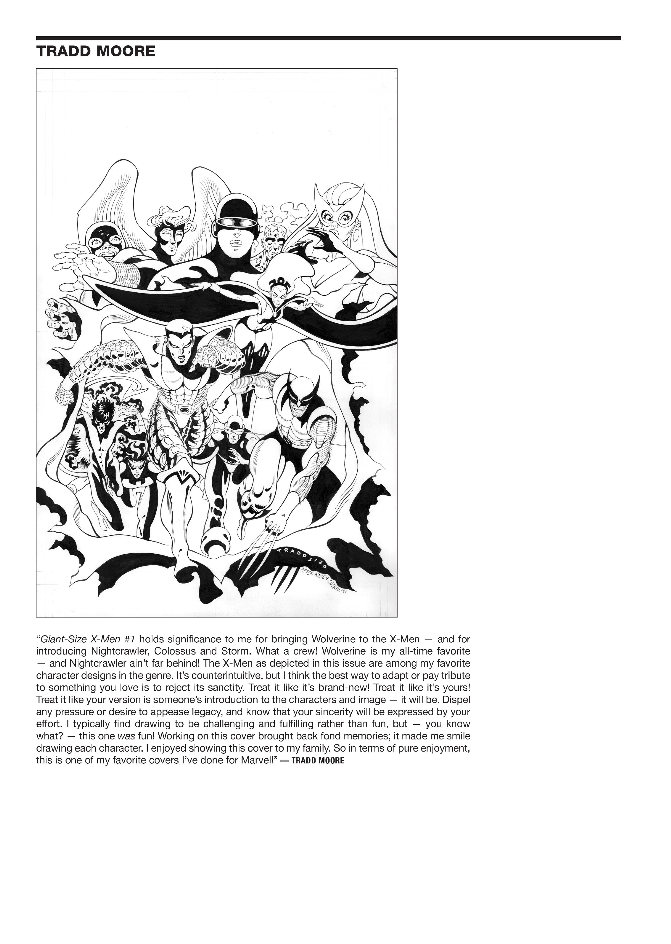 Read online Giant-Size X-Men: Tribute To Wein & Cockrum Gallery Edition comic -  Issue # TPB (Part 2) - 67
