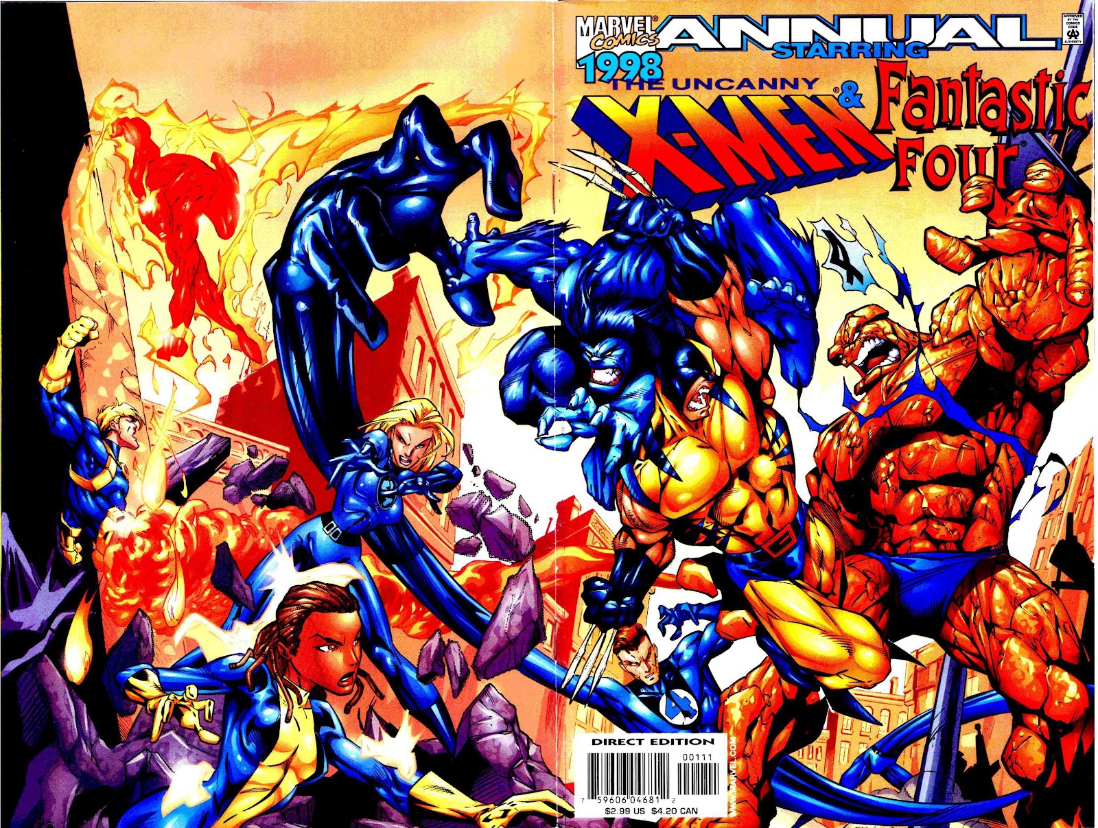 X-Men Annual 22 Page 1