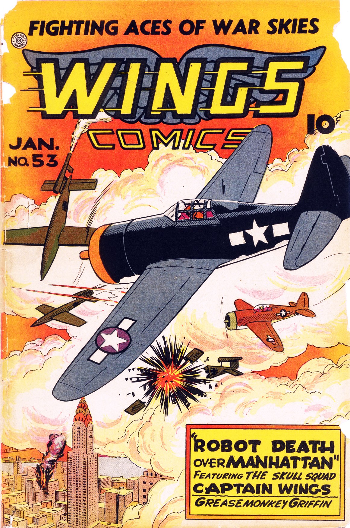 Read online Wings Comics comic -  Issue #53 - 1