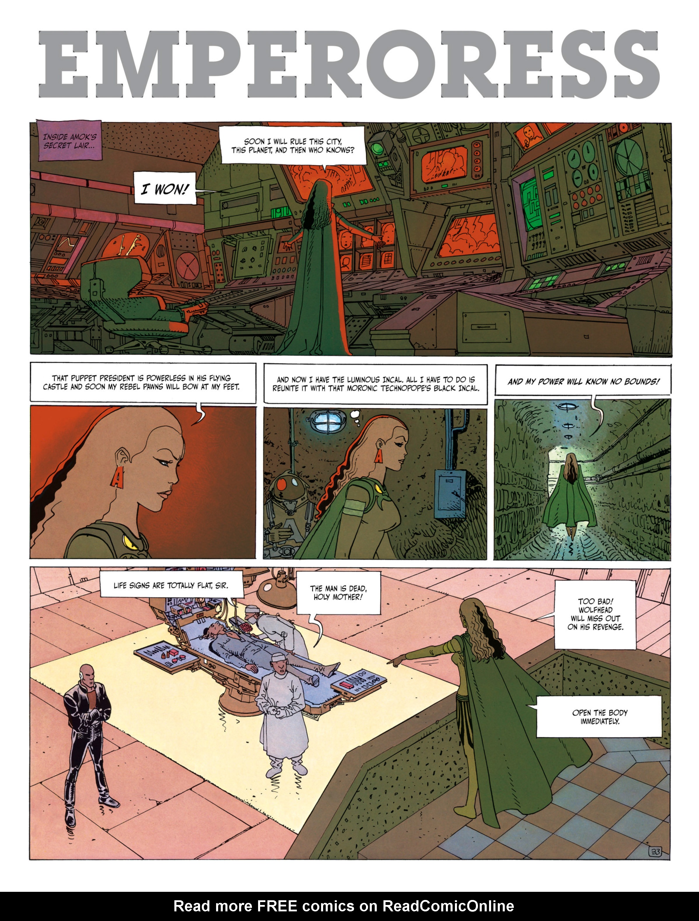 Read online The Incal comic -  Issue # TPB 2 - 36