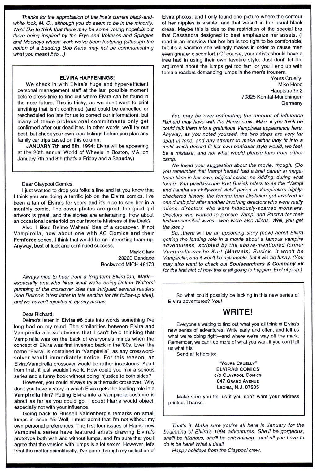 Read online Elvira, Mistress of the Dark comic -  Issue #8 - 22