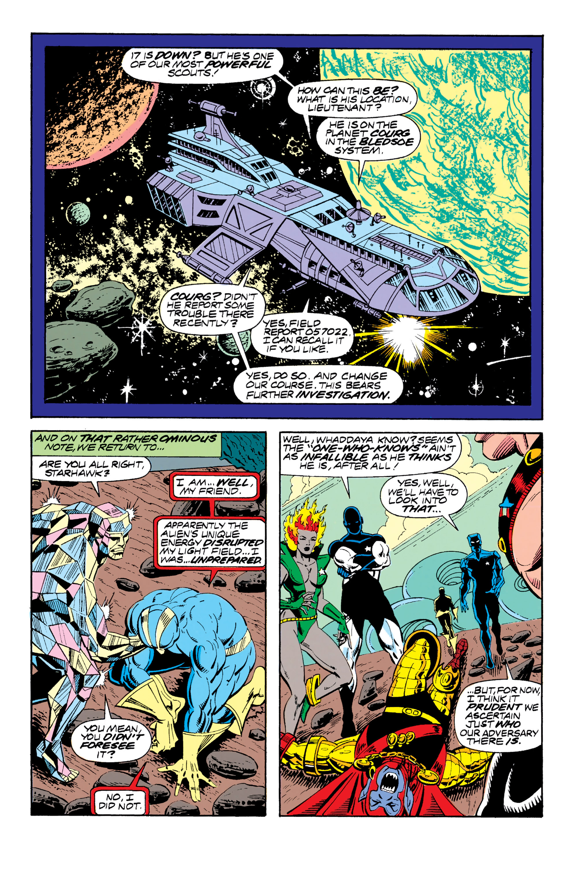 Read online Guardians of the Galaxy (1990) comic -  Issue # _TPB Guardians of the Galaxy by Jim Valentino 1 (Part 1) - 21