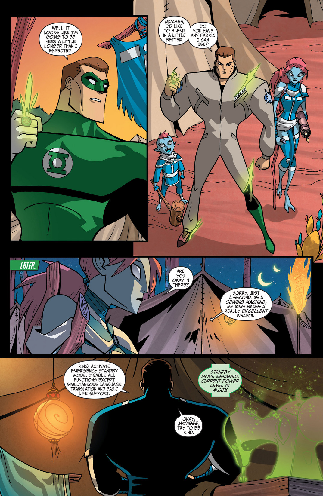 Read online Green Lantern: The Animated Series comic -  Issue #8 - 12