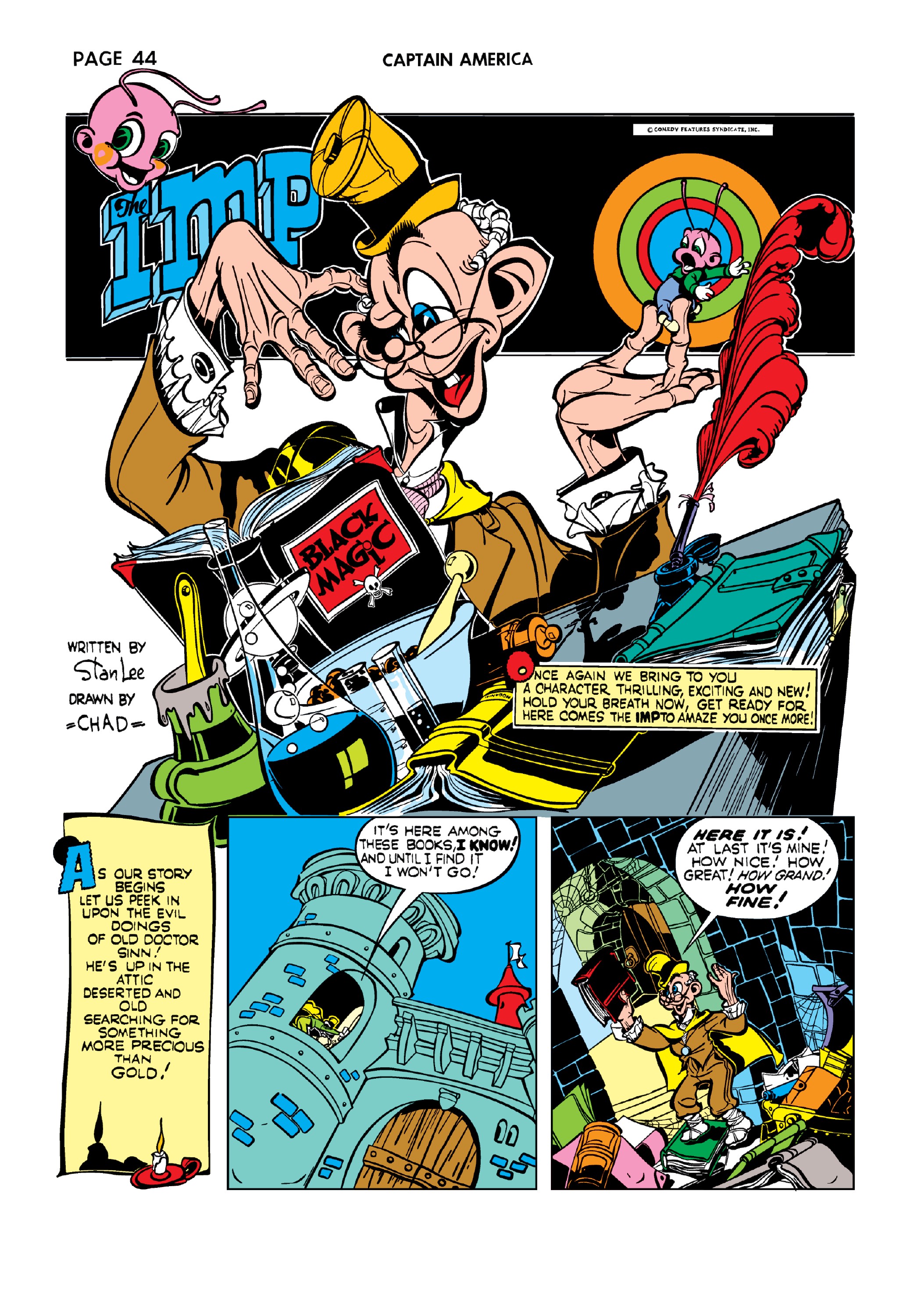 Read online Marvel Masterworks: Golden Age Captain America comic -  Issue # TPB 4 (Part 1) - 53