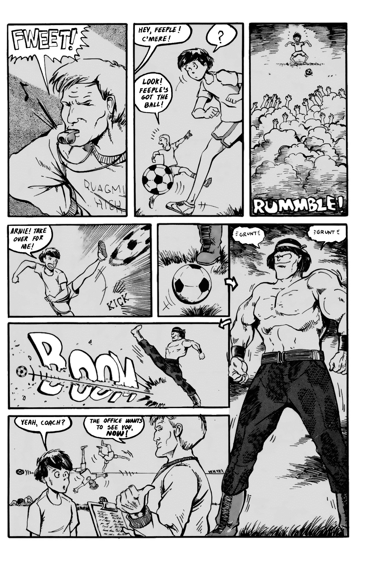 Read online Ninja High School (1986) comic -  Issue #1 - 16