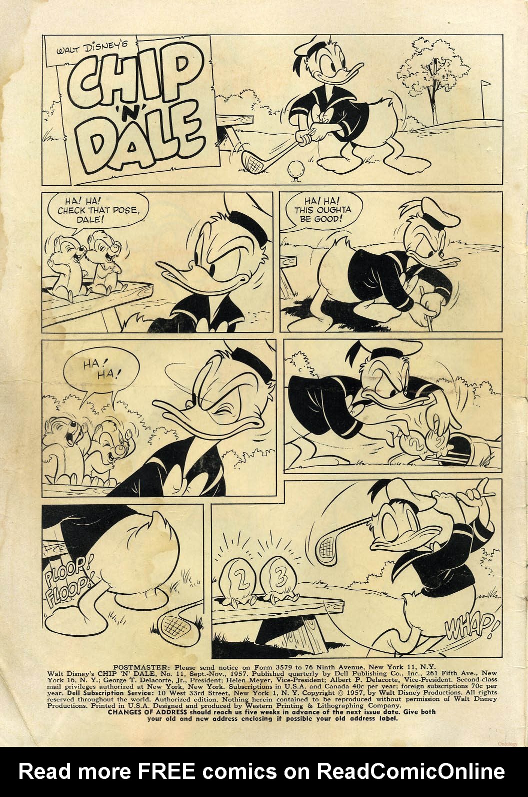 Read online Walt Disney's Chip 'N' Dale comic -  Issue #11 - 2