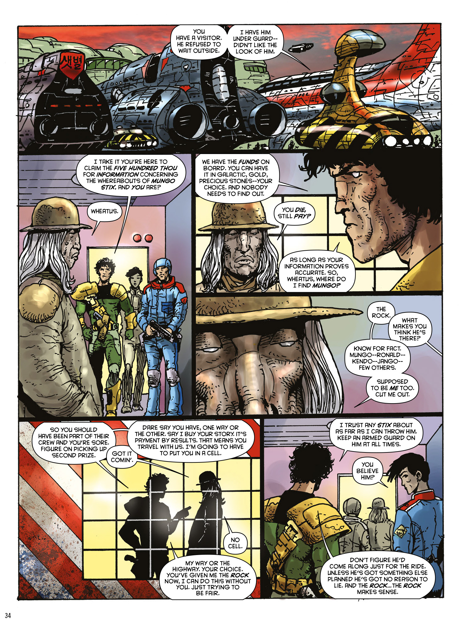 Read online Strontium Dog: Repo Men comic -  Issue # TPB - 36