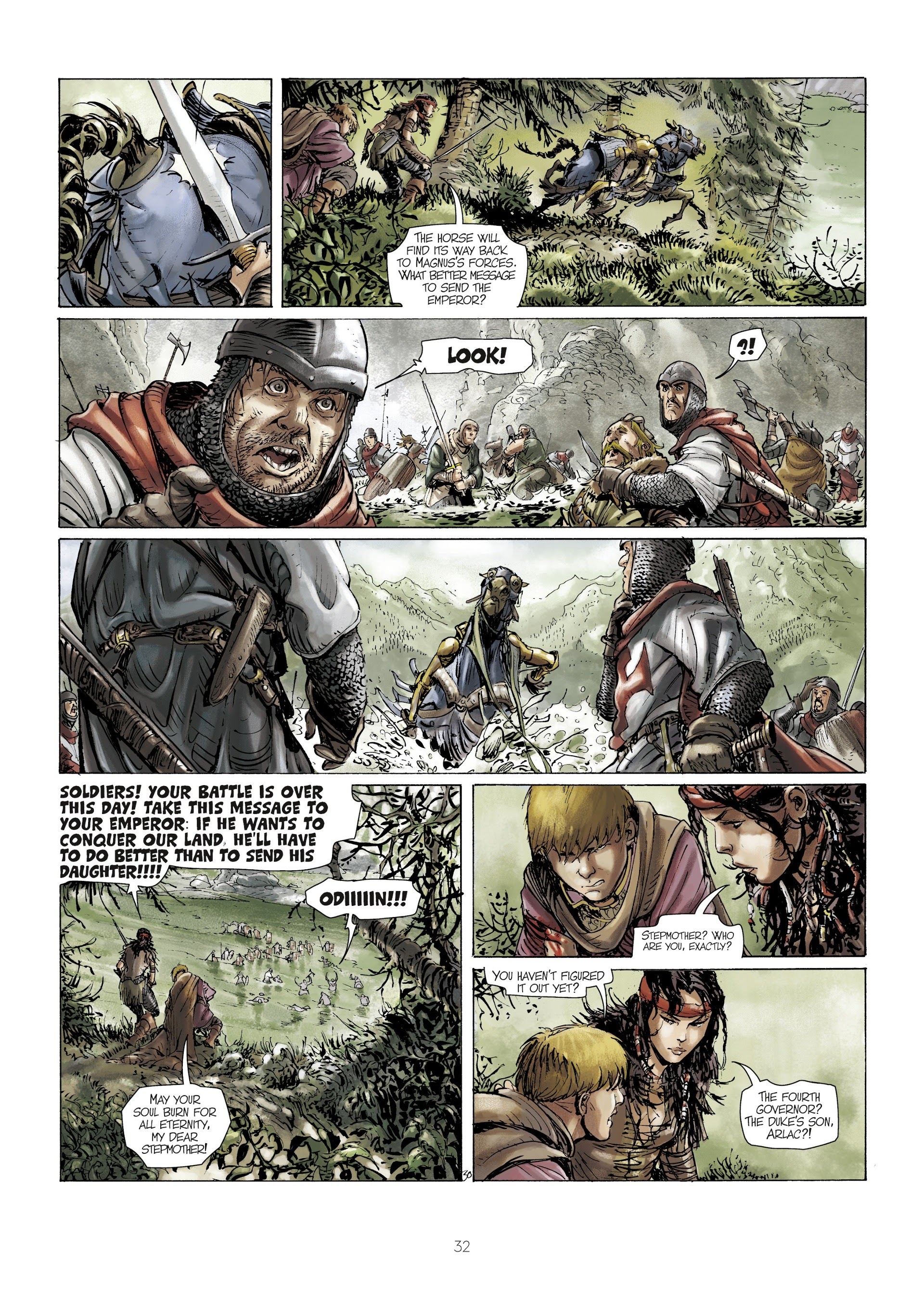 Read online Kriss of Valnor: Red as the Raheborg comic -  Issue # Full - 34