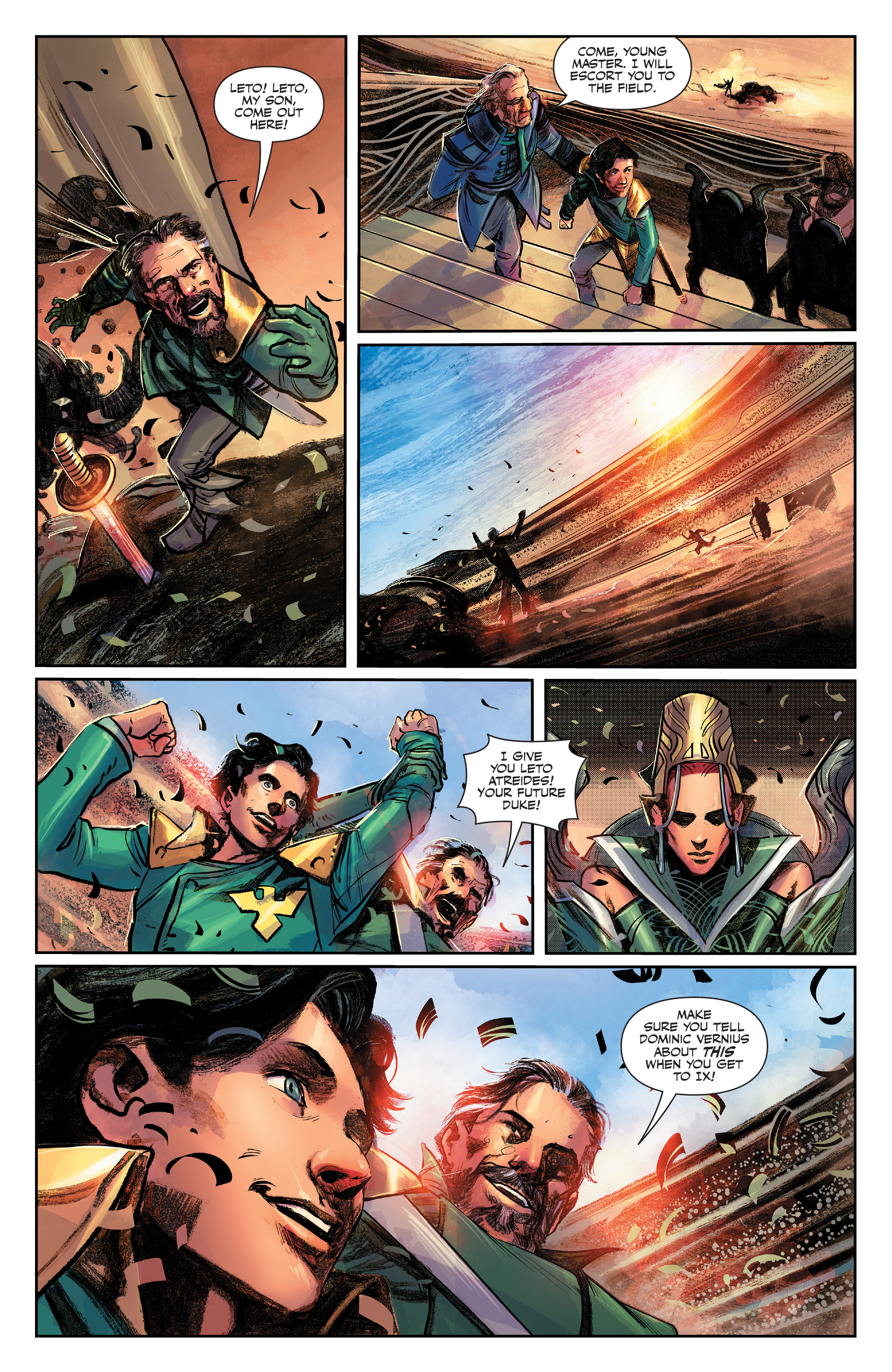 Read online Dune: House Atreides comic -  Issue #1 - 21