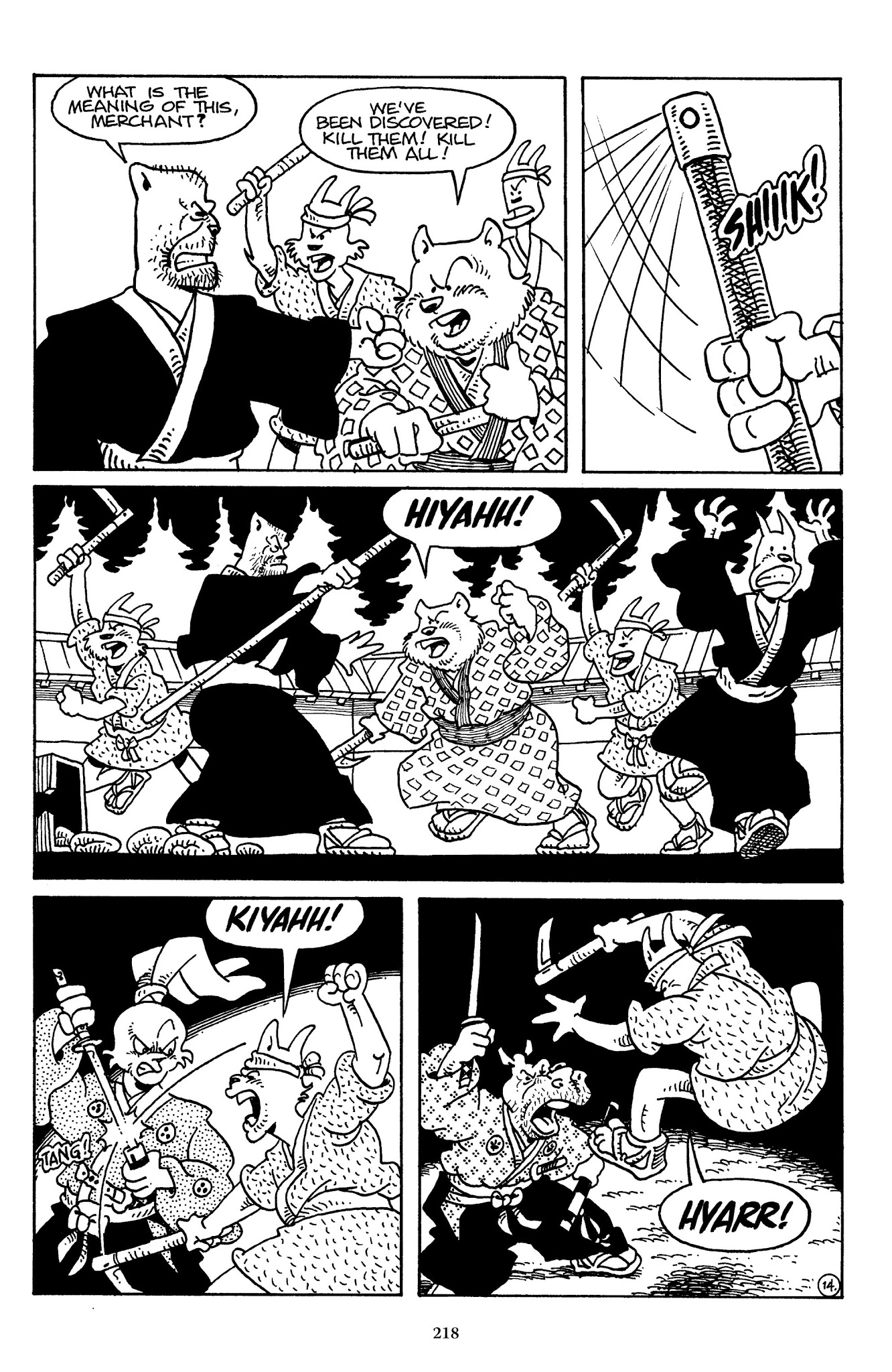 Read online The Usagi Yojimbo Saga comic -  Issue # TPB 3 - 215