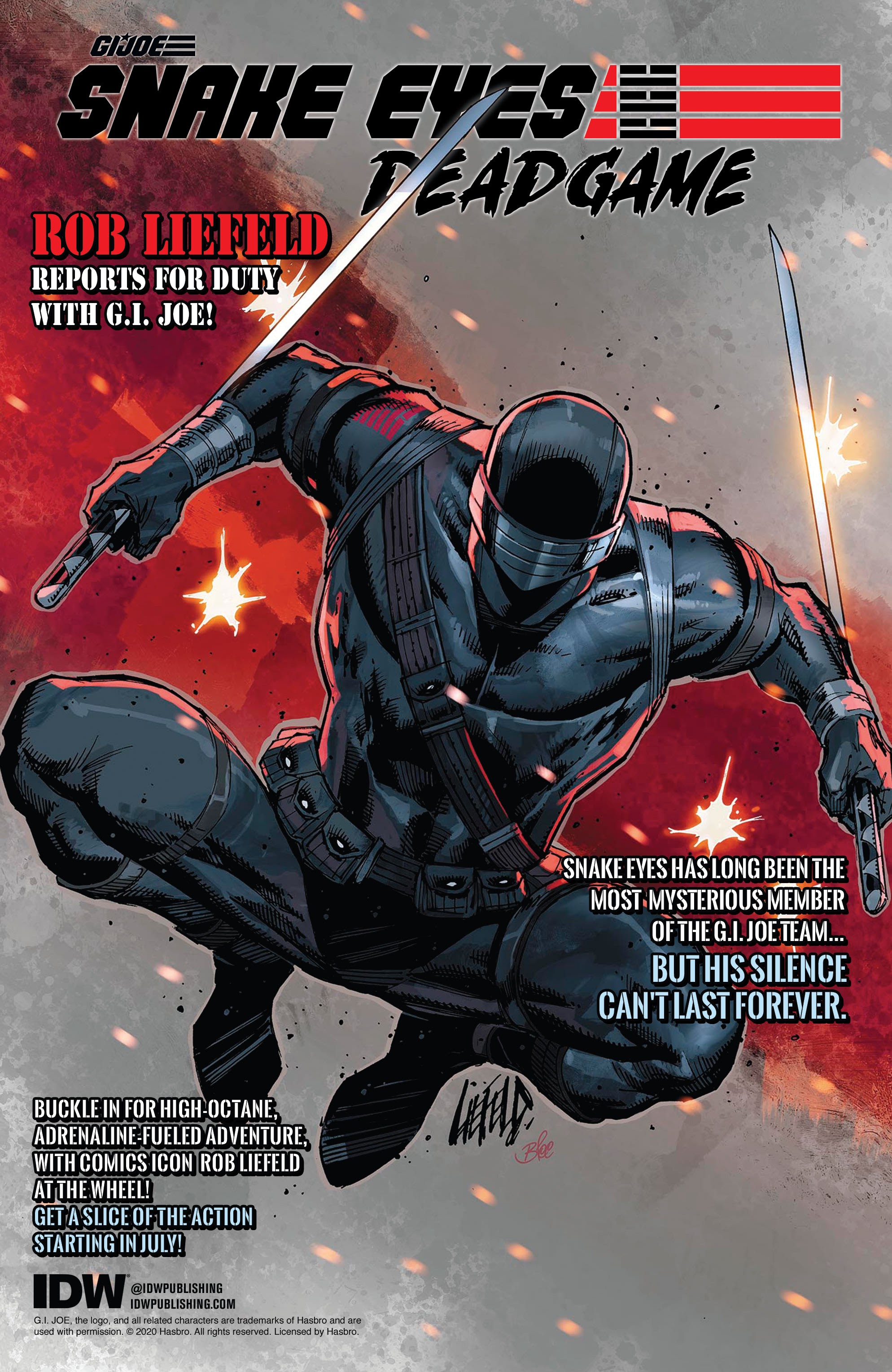 Read online G.I. Joe: A Real American Hero: Snake Eyes: The Origin comic -  Issue # Full - 48