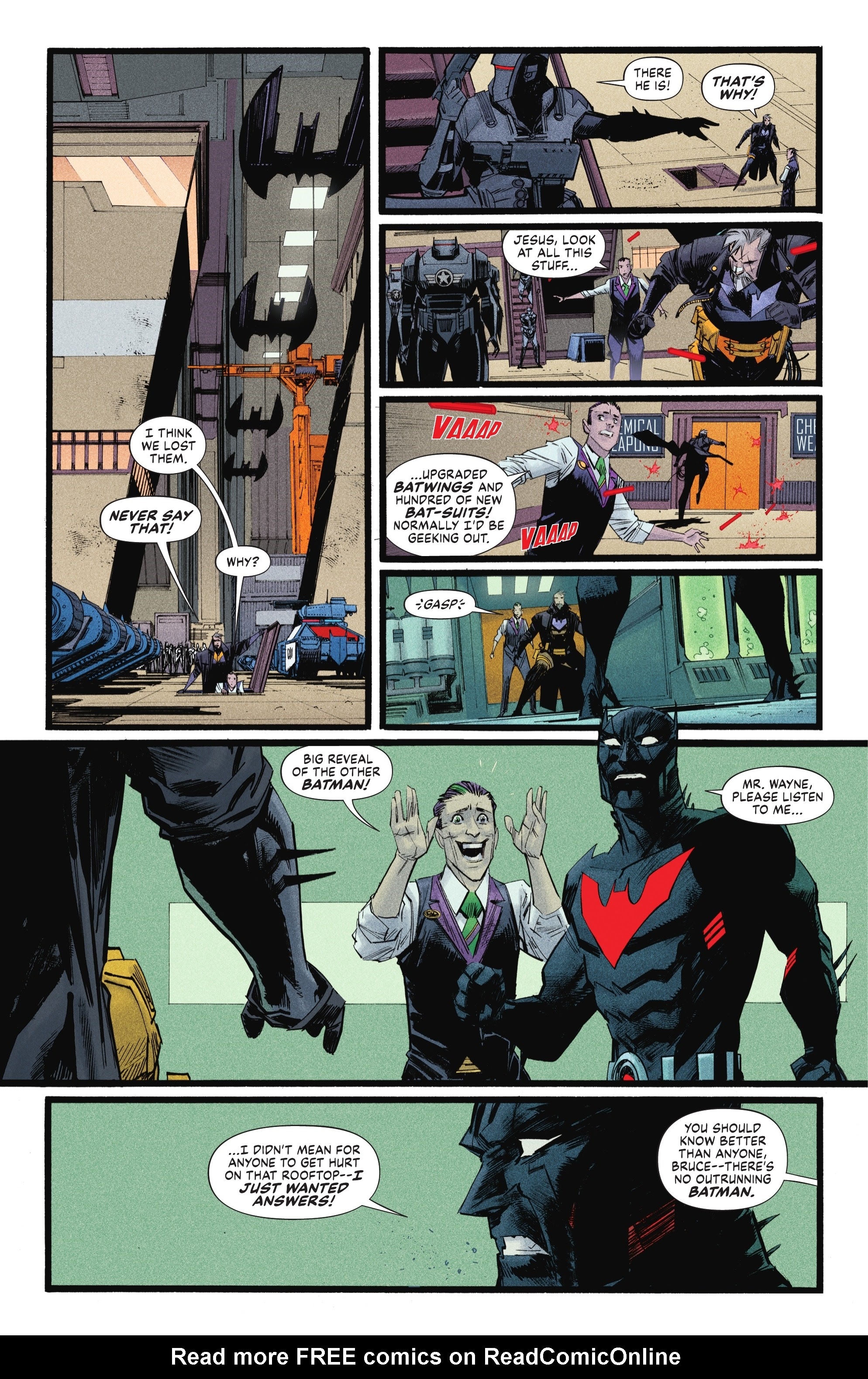 Read online Batman: Beyond the White Knight comic -  Issue #5 - 13