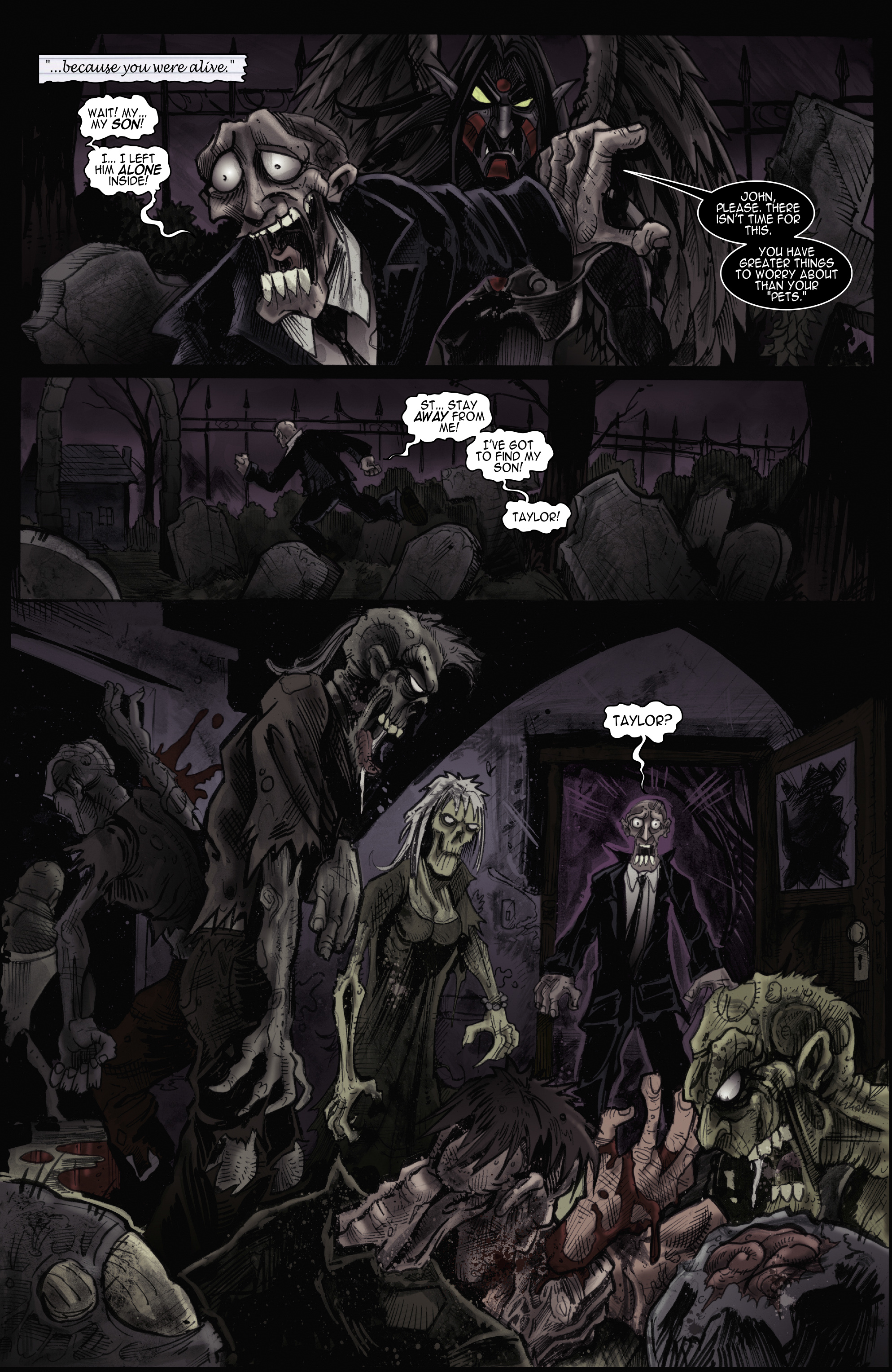 Read online The Living Corpse: Exhumed comic -  Issue #2 - 10
