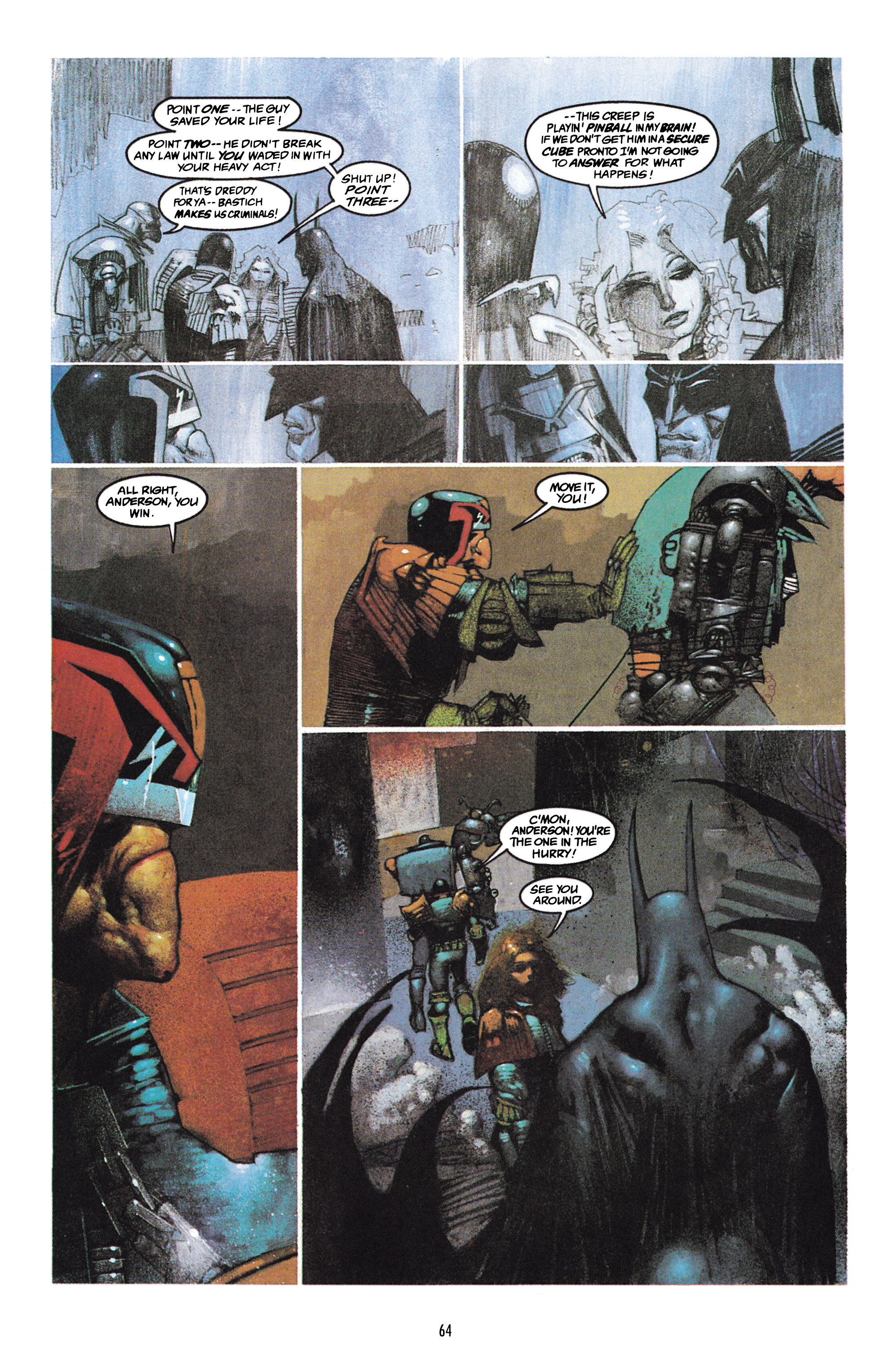Read online Batman/Judge Dredd Collection comic -  Issue # TPB (Part 1) - 64