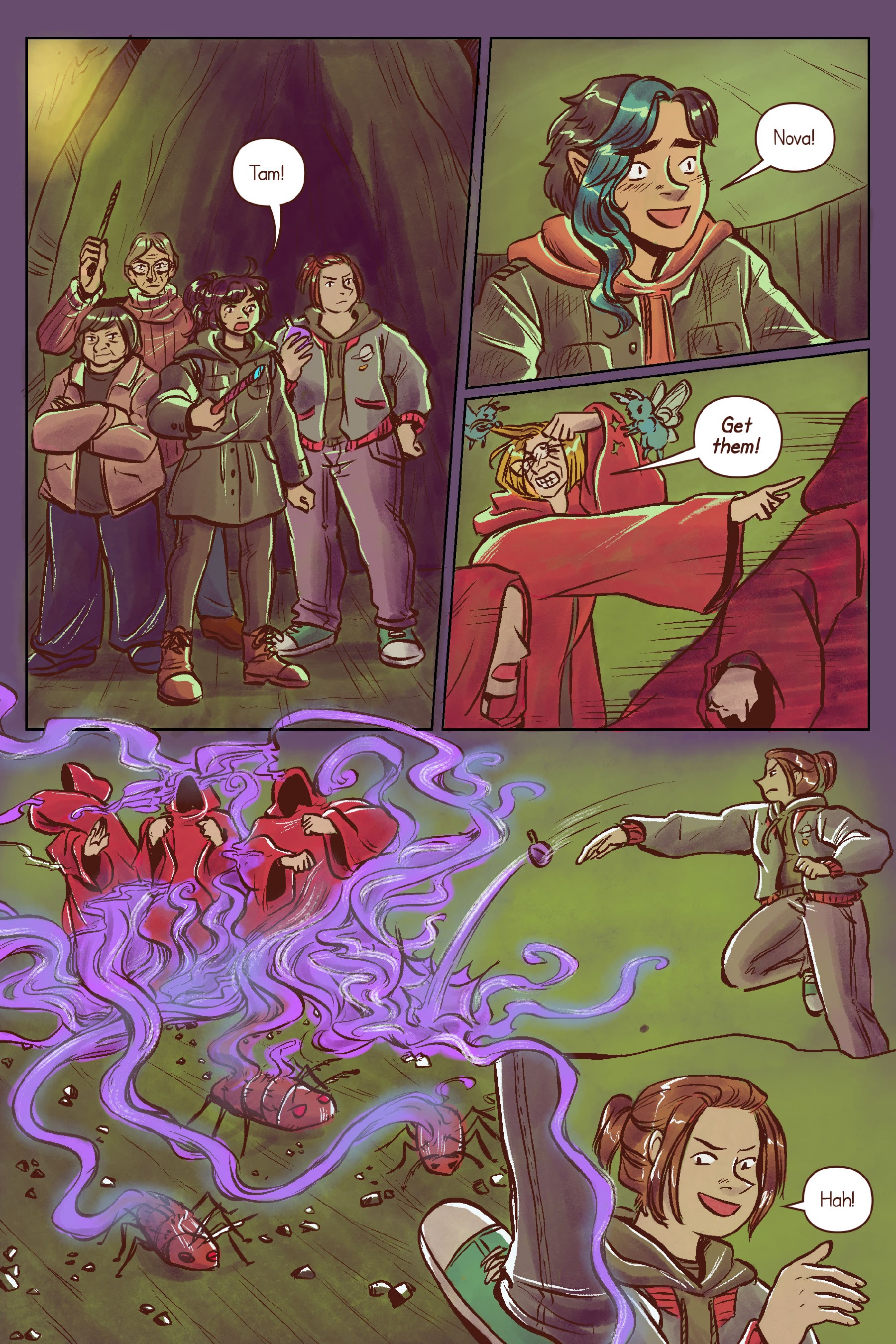 Read online Mooncakes comic -  Issue # TPB (Part 3) - 9