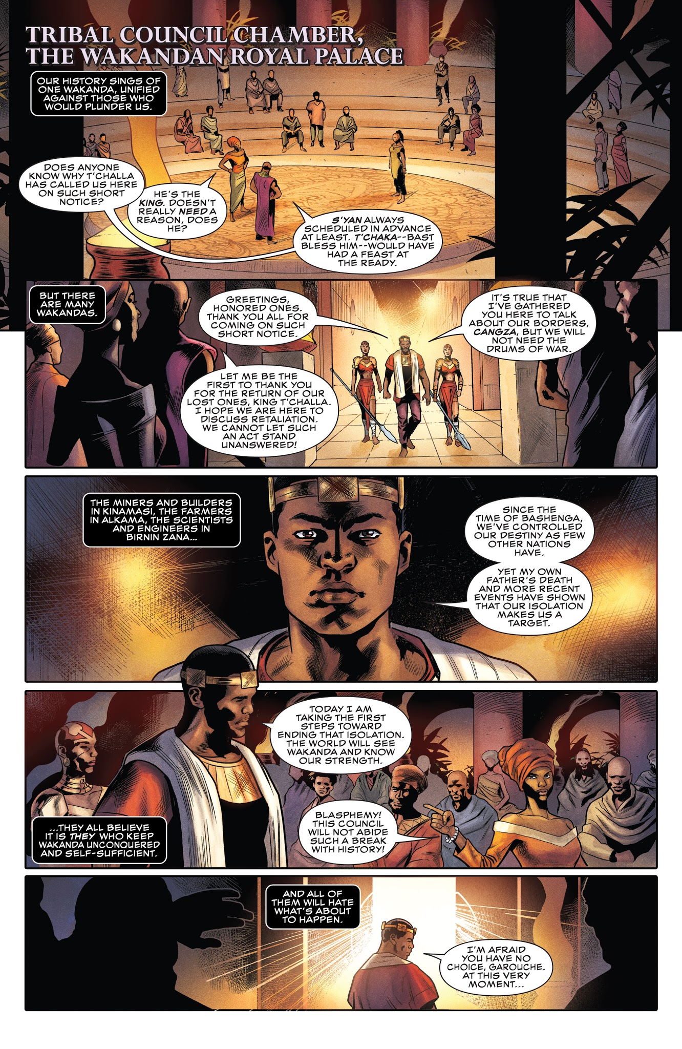 Read online Rise of the Black Panther comic -  Issue #3 - 8