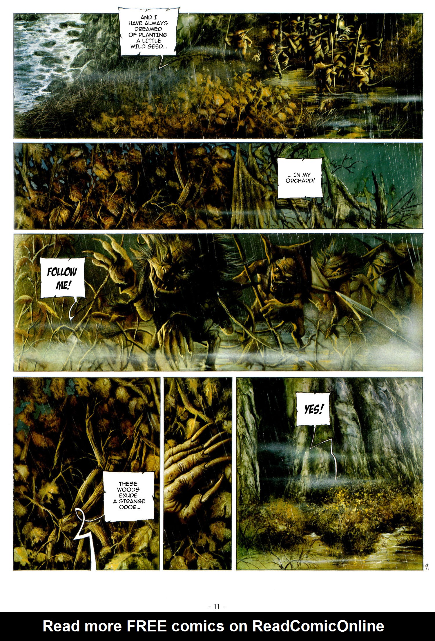 Read online Korrigans comic -  Issue #1 - 11