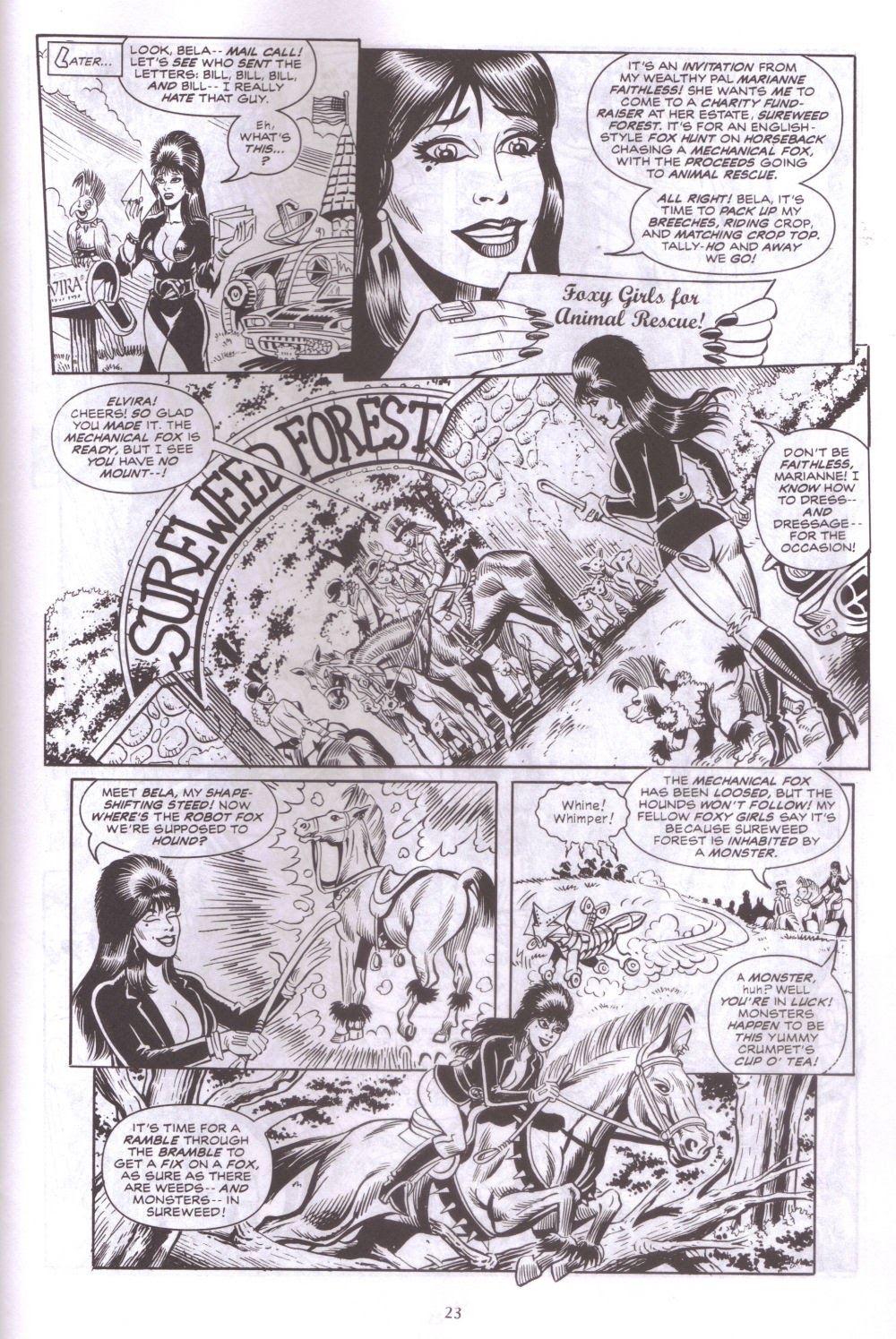 Read online Elvira, Mistress of the Dark comic -  Issue #157 - 20