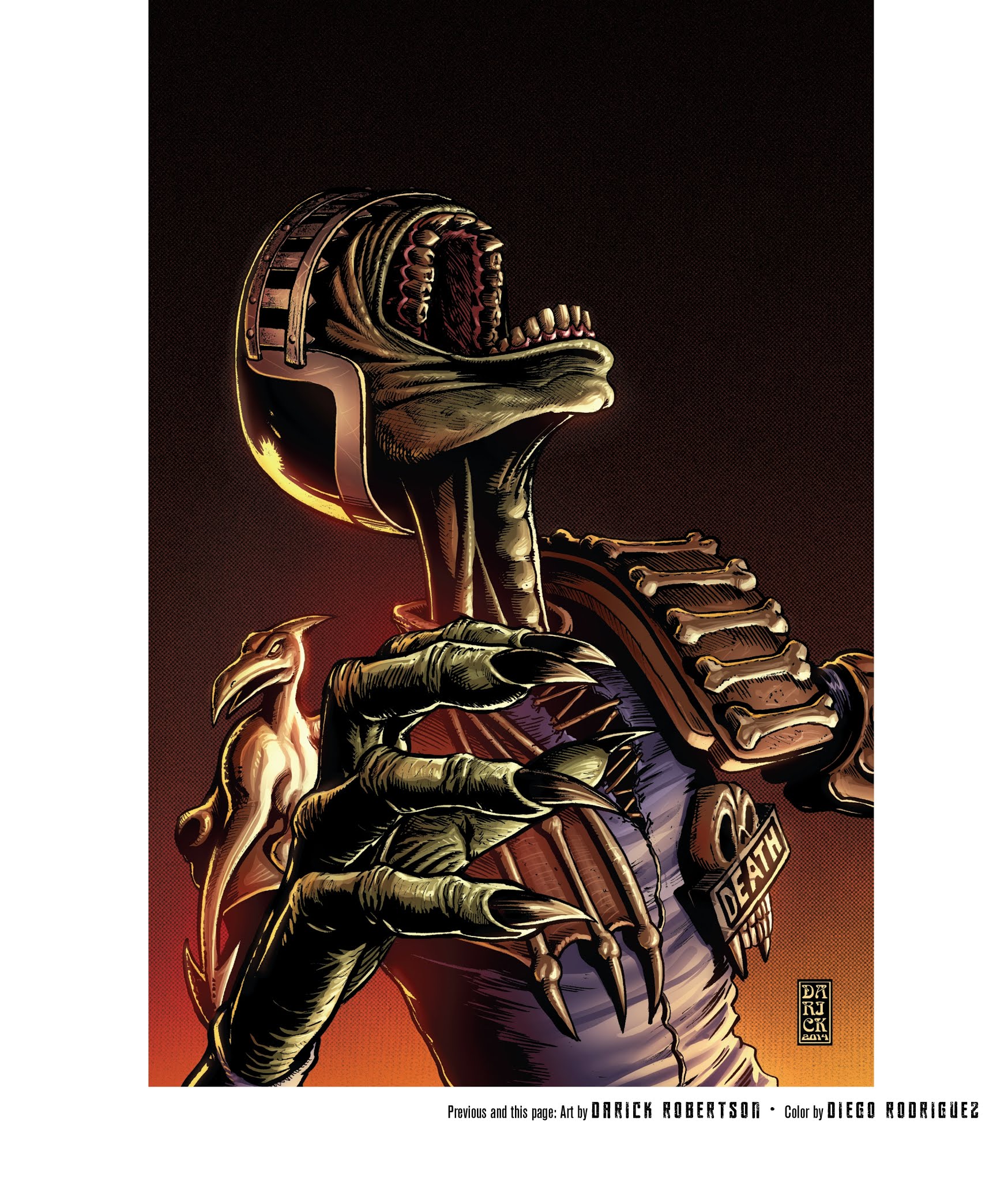 Read online Judge Dredd Classics: The Dark Judges comic -  Issue # TPB - 116