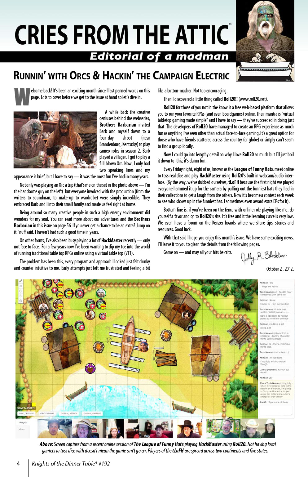 Read online Knights of the Dinner Table comic -  Issue #192 - 6