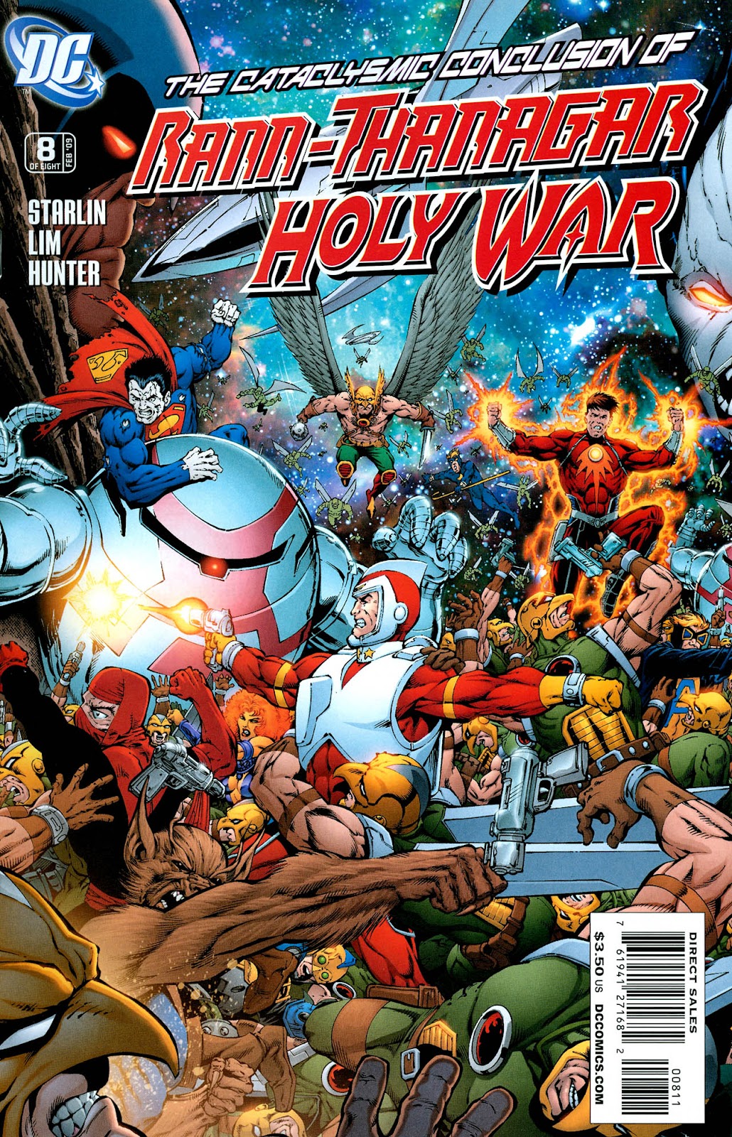 Rann/Thanagar Holy War issue 8 - Page 1
