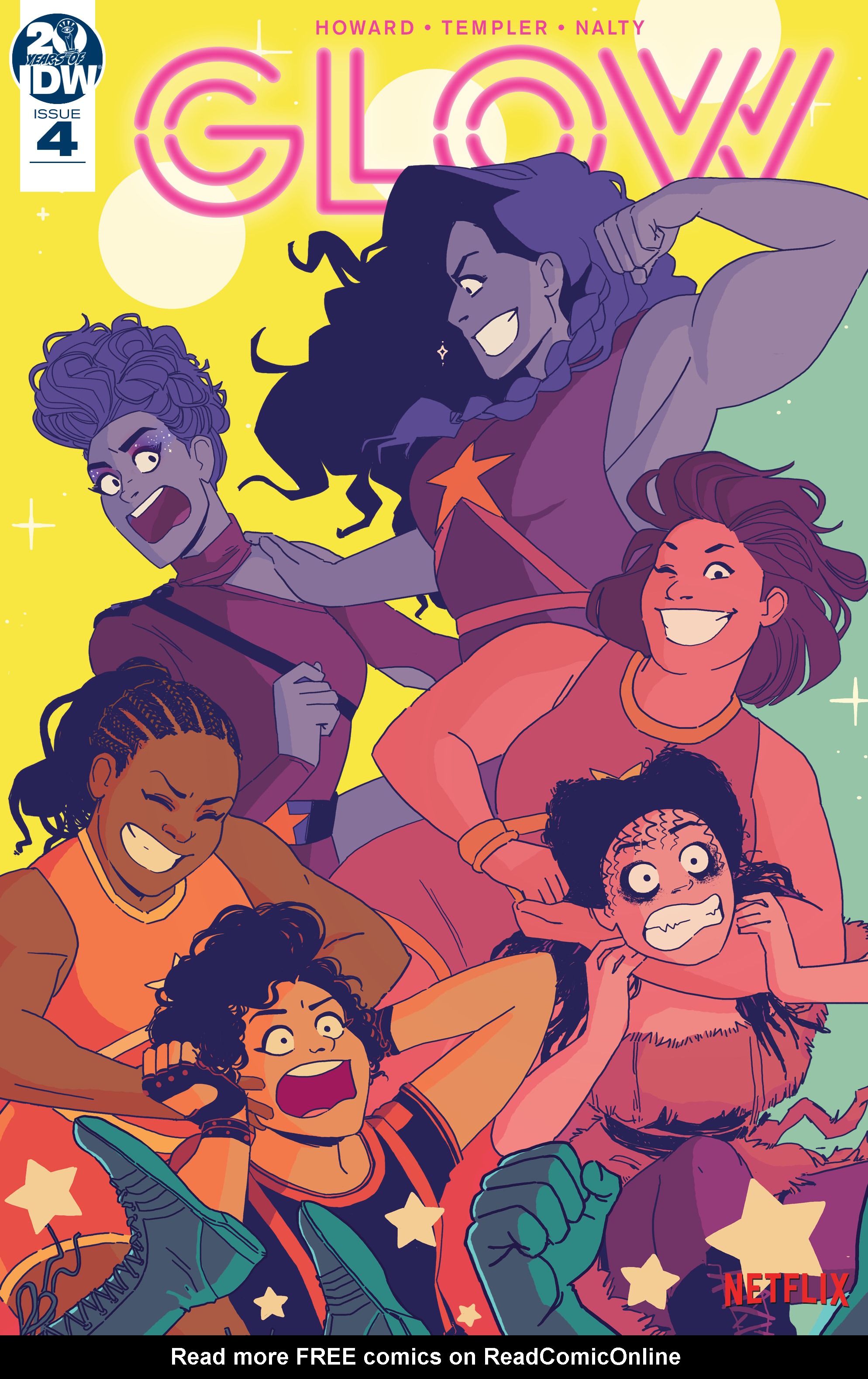 Read online GLOW comic -  Issue #4 - 1