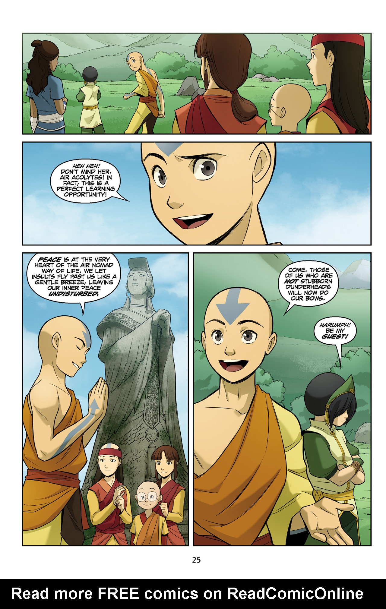 Read online Nickelodeon Avatar: The Last Airbender - The Rift comic -  Issue # Part 1 - 26