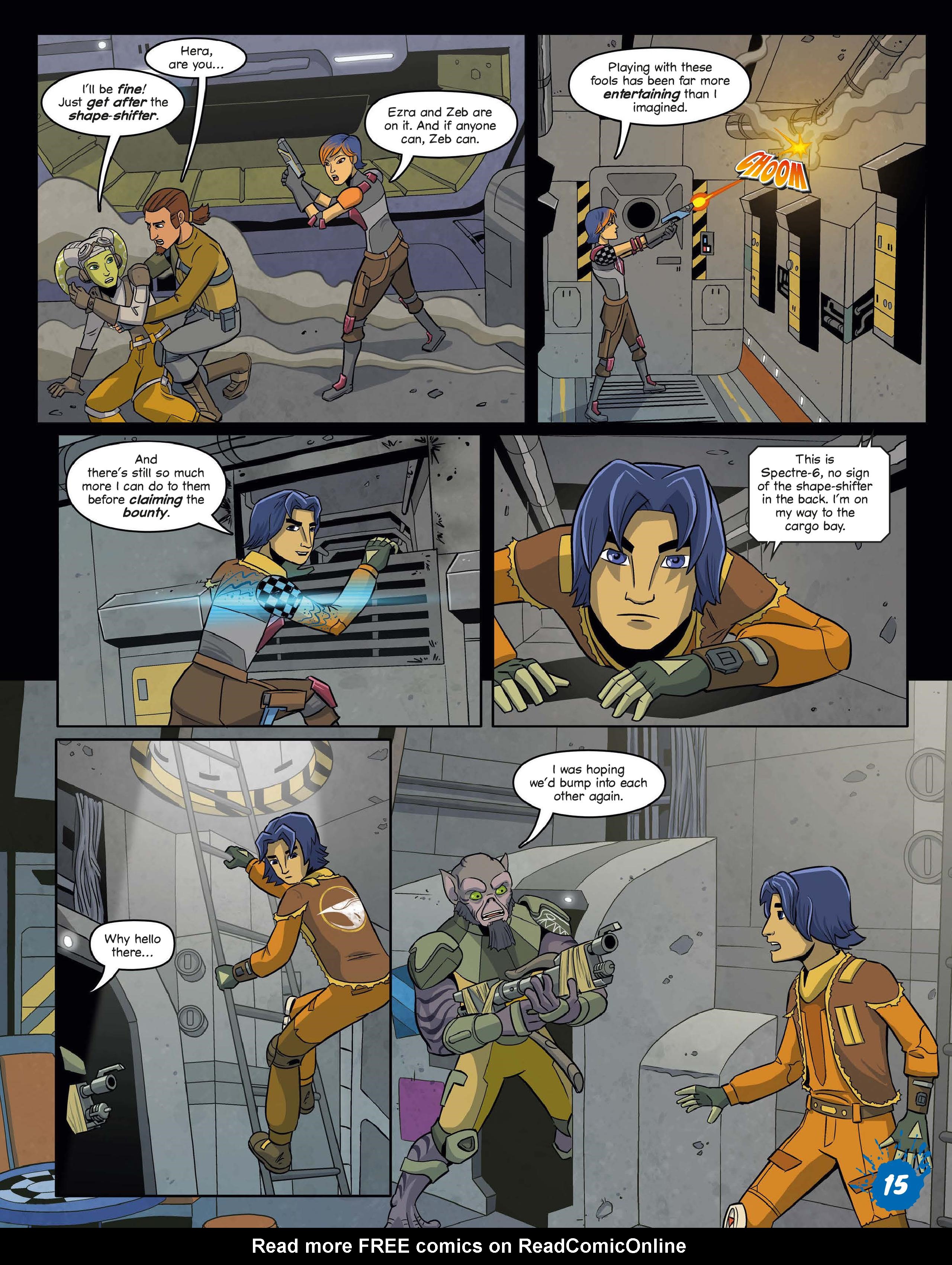 Read online Star Wars Rebels Magazine comic -  Issue #5 - 7