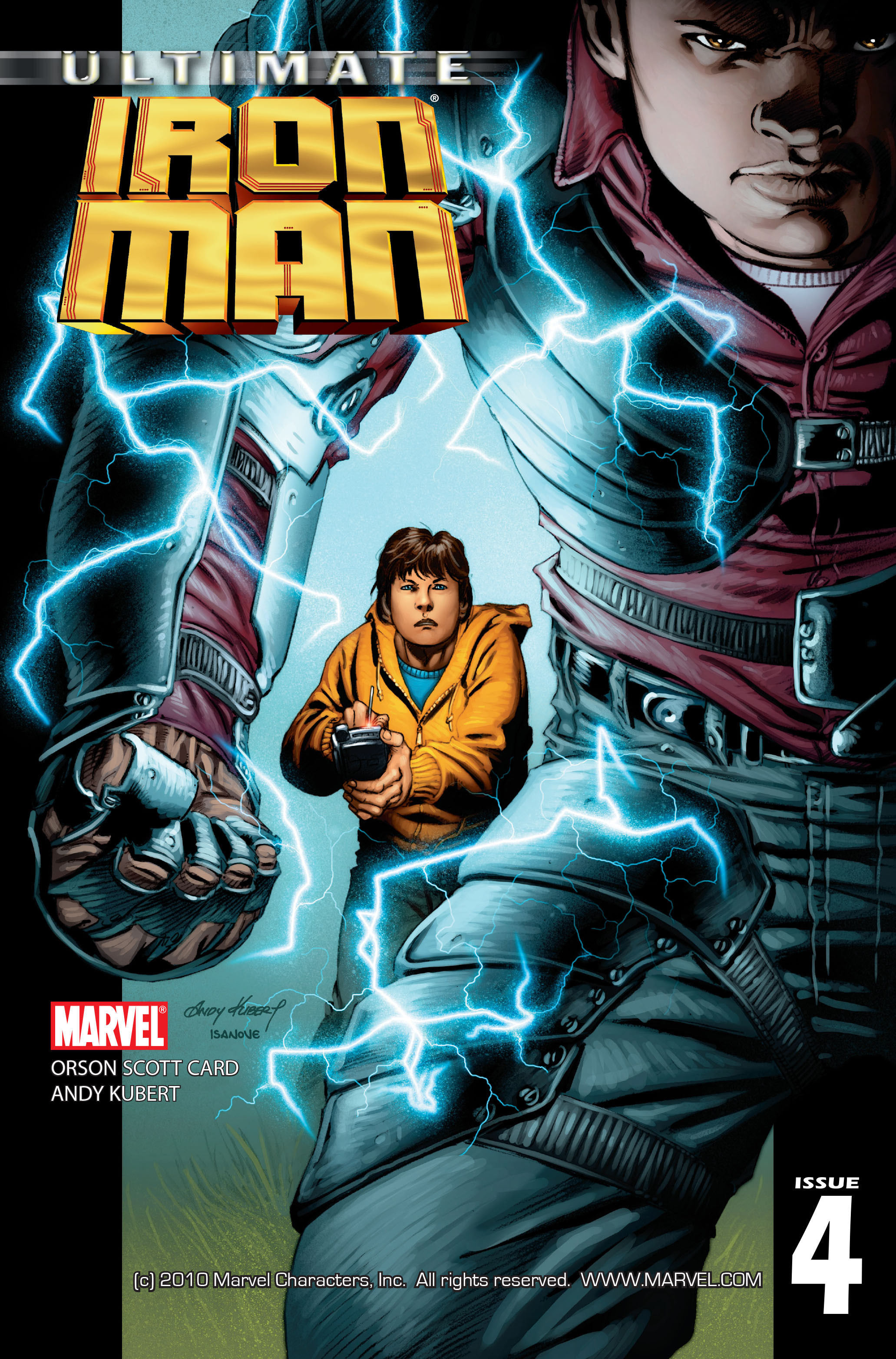 Read online Ultimate Iron Man (2005) comic -  Issue #4 - 1