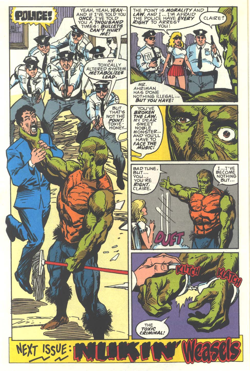 Read online Toxic Avenger comic -  Issue #10 - 23