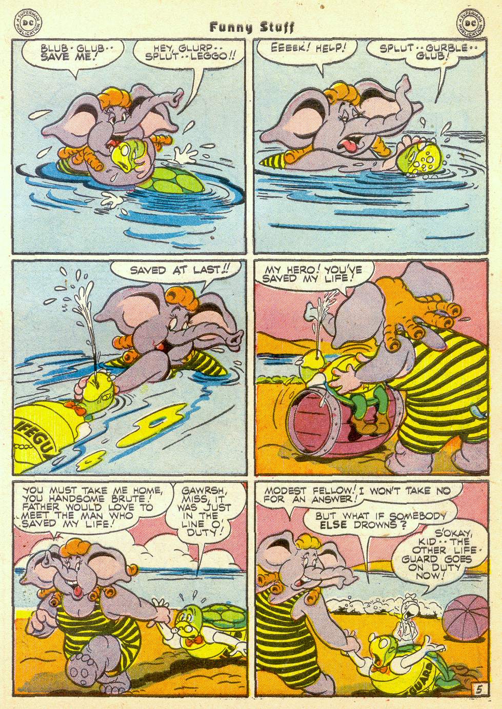 Read online Funny Stuff comic -  Issue #17 - 45