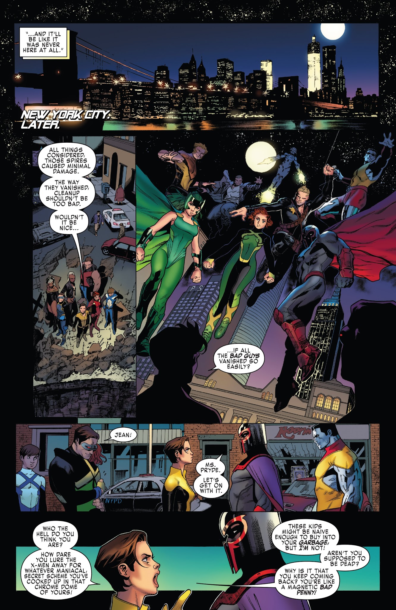 Read online X-Men: Blue comic -  Issue #15 - 18