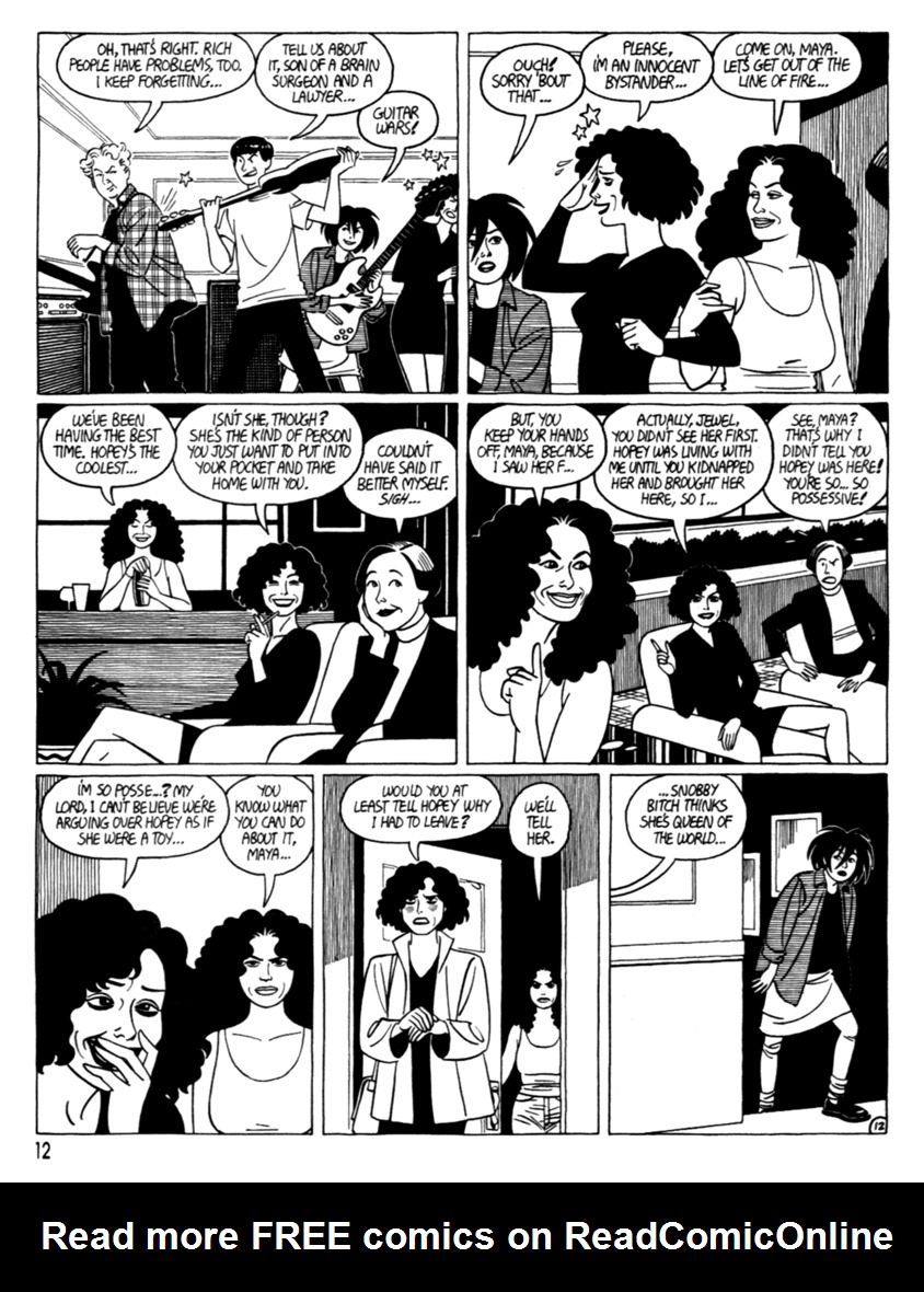 Read online Love and Rockets (1982) comic -  Issue #37 - 14