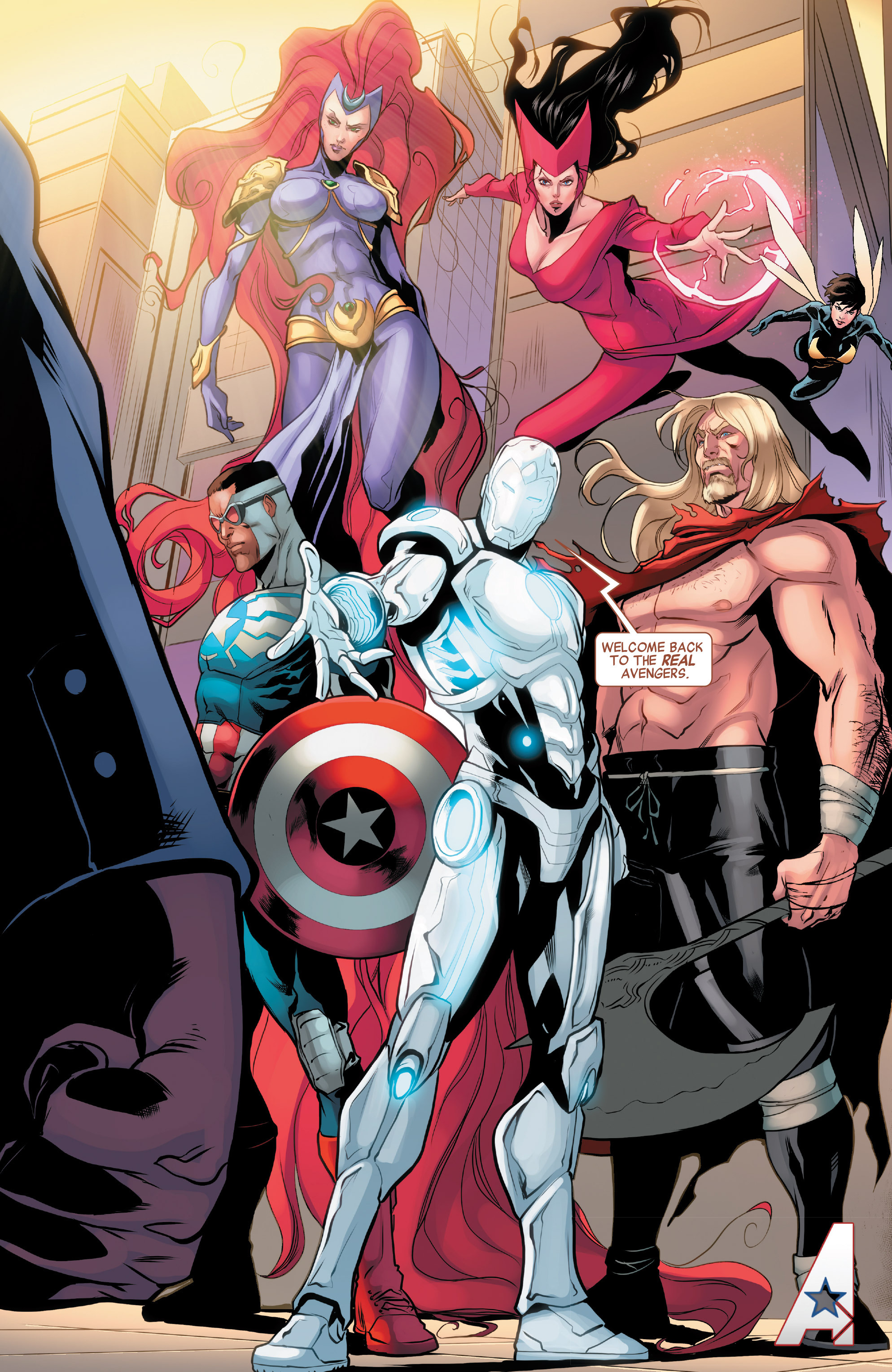 Read online Captain America and the Mighty Avengers comic -  Issue #2 - 21