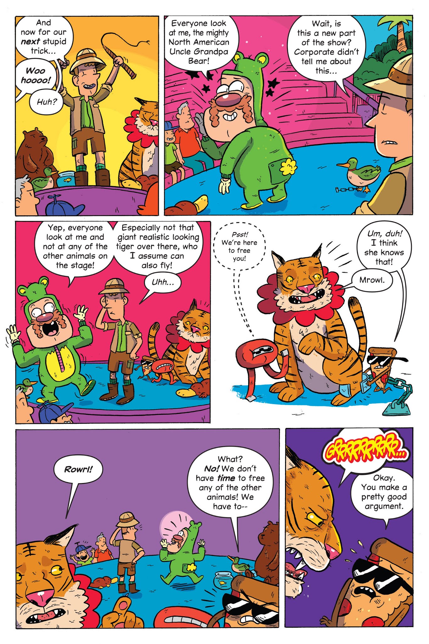 Read online Uncle Grandpa in Uncle Grandpaland comic -  Issue # TPB - 71