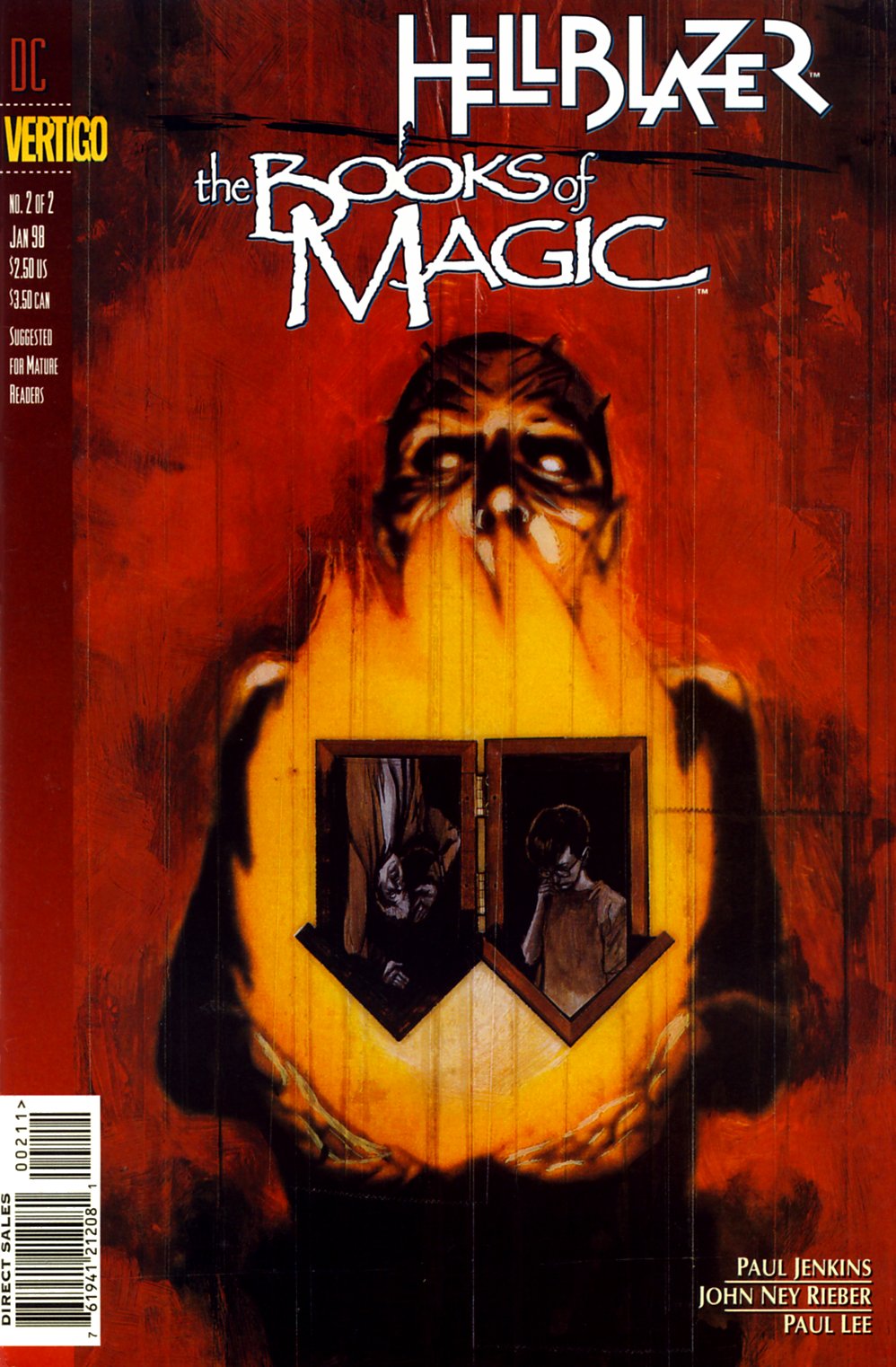 Read online Hellblazer/The Books of Magic comic -  Issue #2 - 1