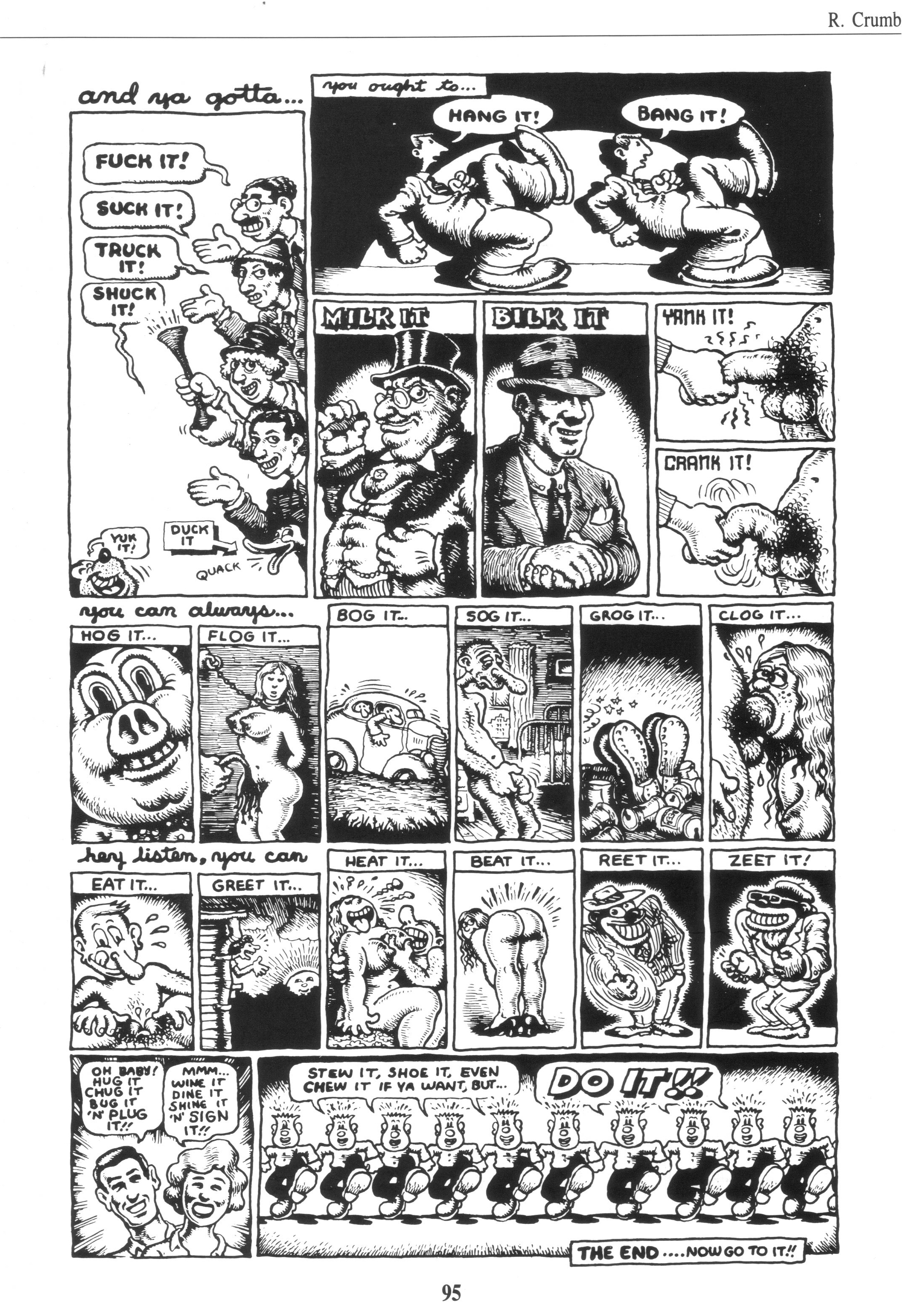 Read online The Complete Crumb Comics comic -  Issue # TPB 5 - 106