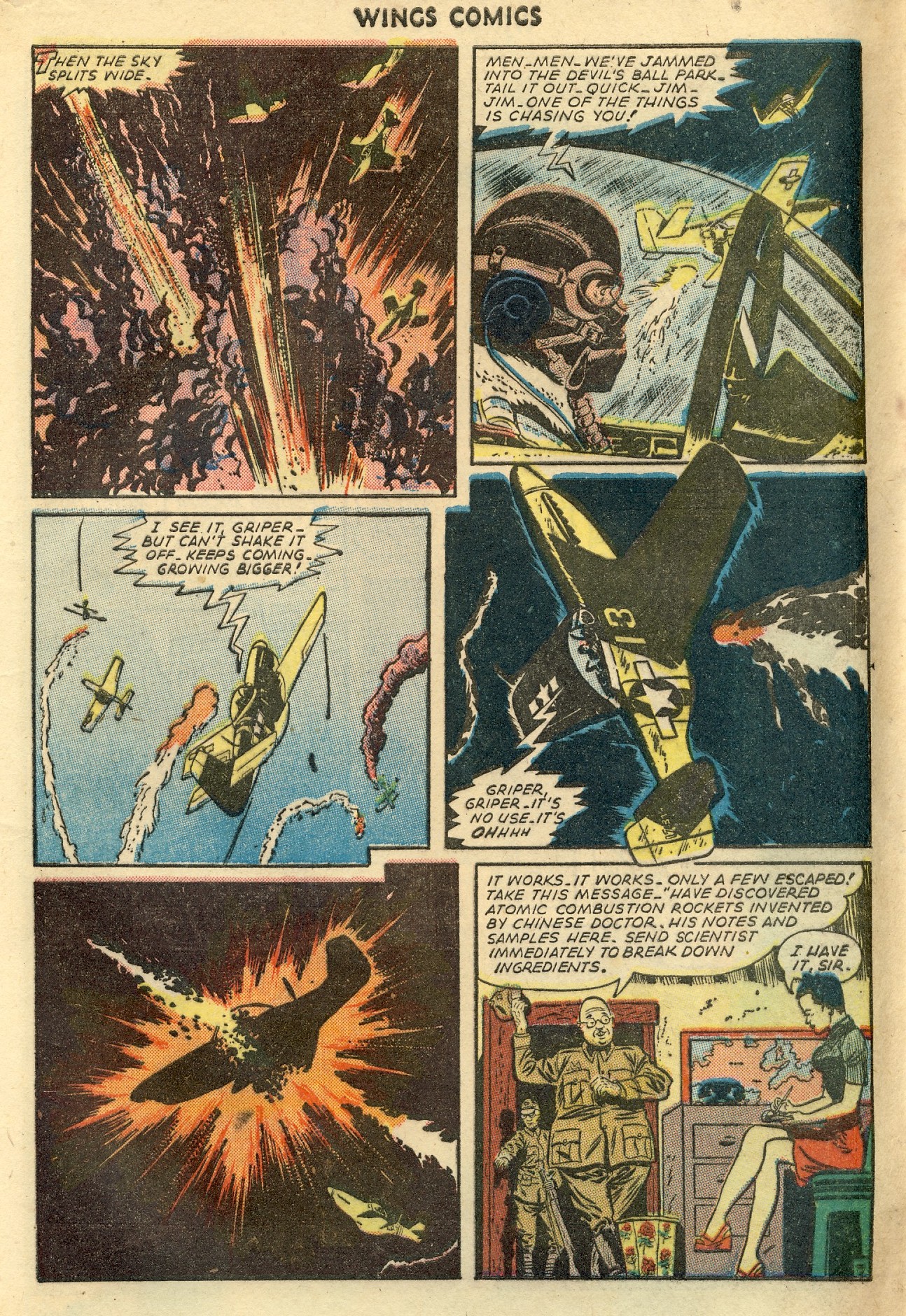 Read online Wings Comics comic -  Issue #59 - 9