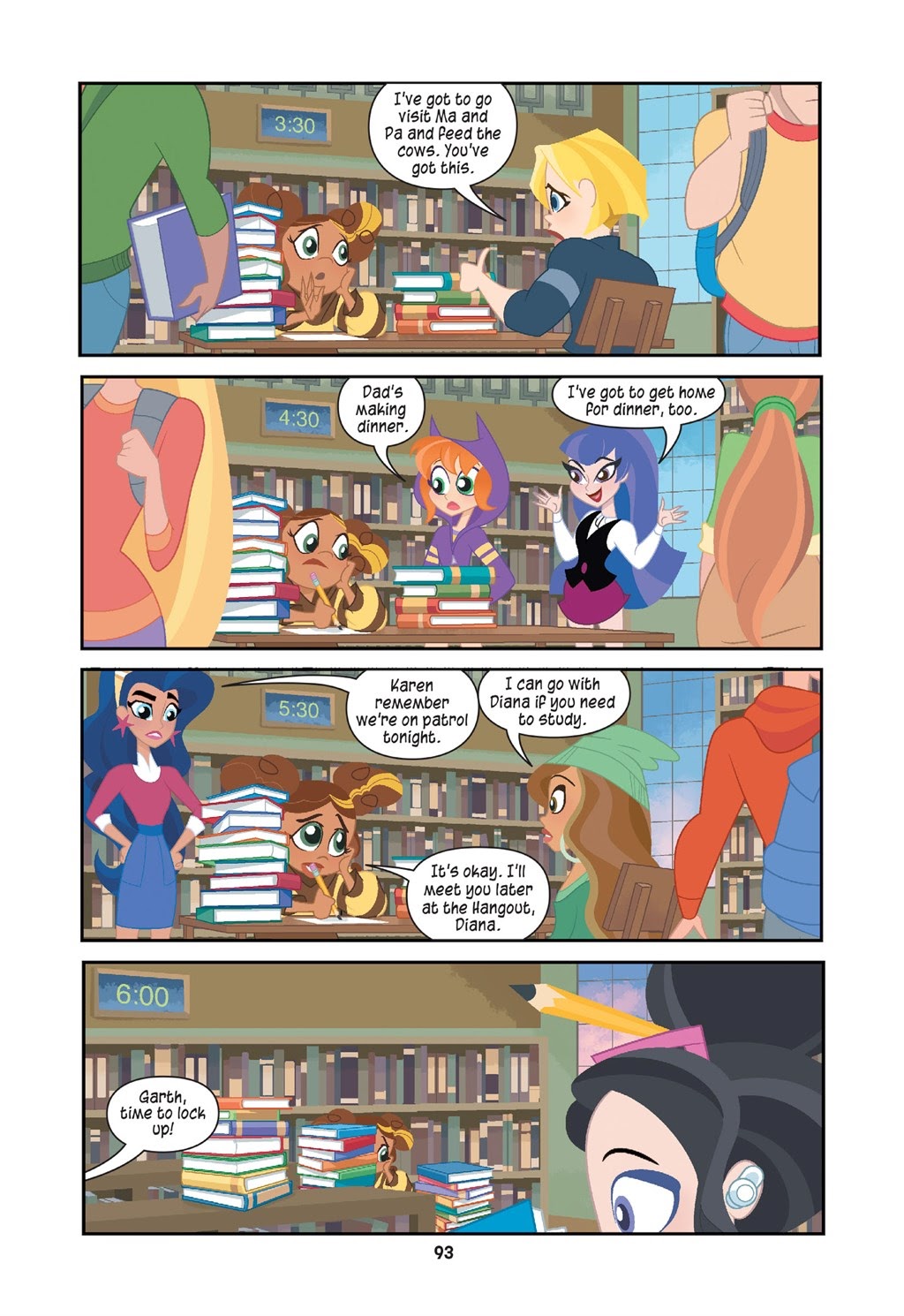 Read online DC Super Hero Girls: Midterms comic -  Issue # TPB - 91
