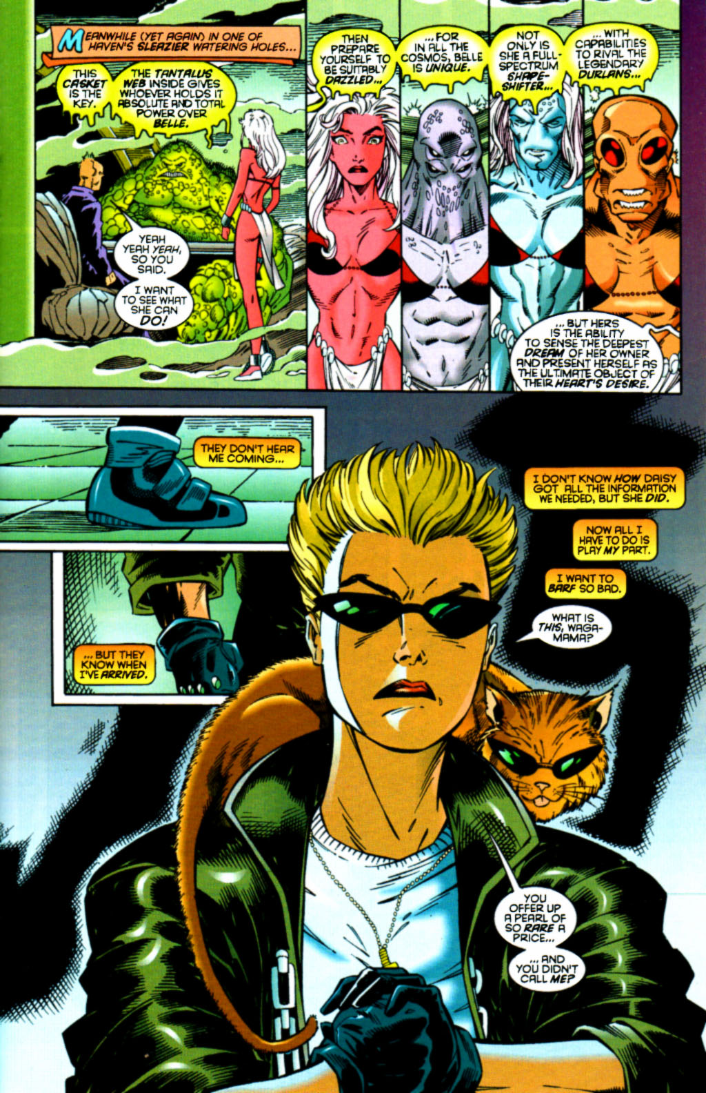 Read online Sovereign Seven comic -  Issue #14 - 18