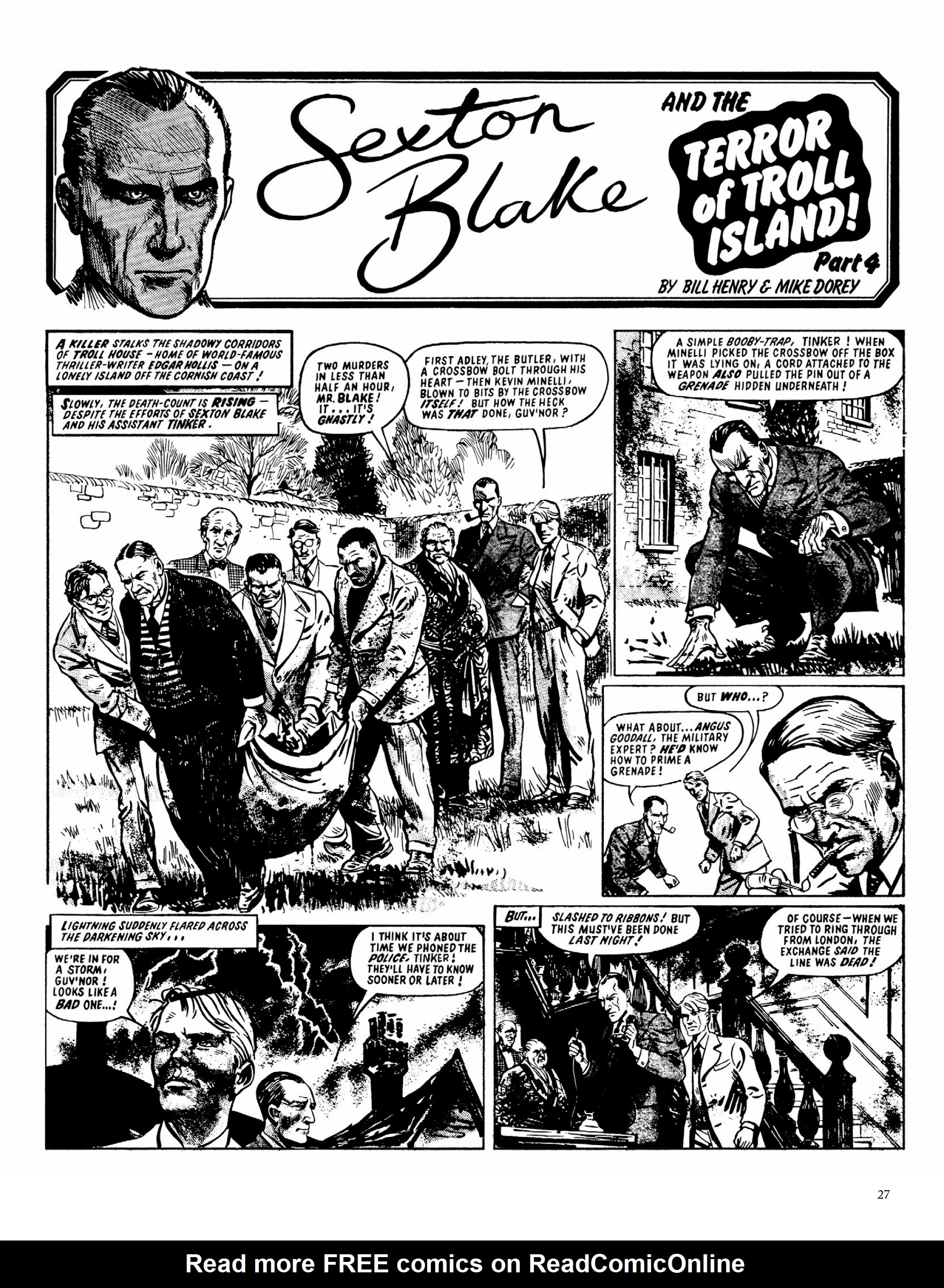 Read online The Return of Sexton Blake comic -  Issue # TPB - 29