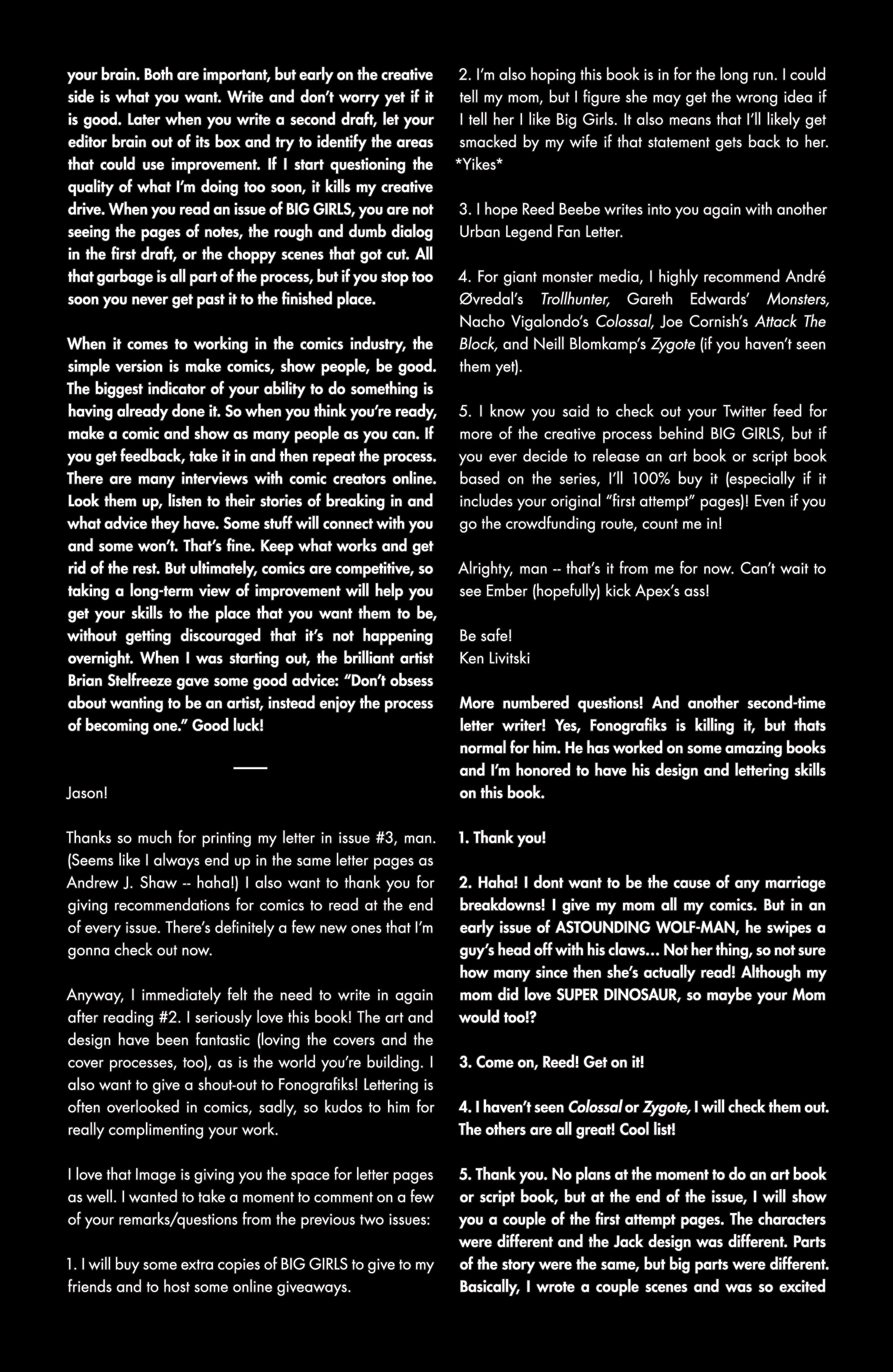 Read online Big Girls comic -  Issue #5 - 22