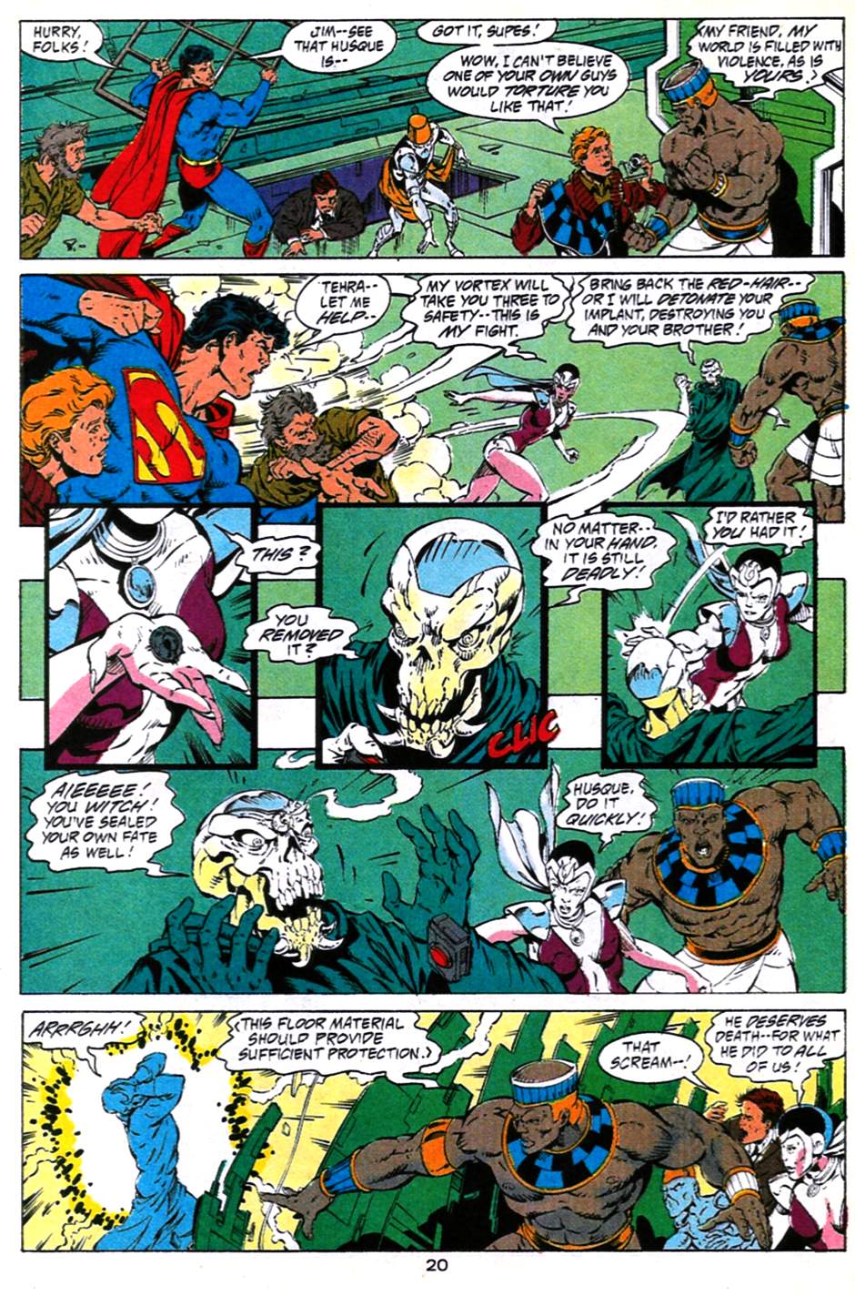 Read online Adventures of Superman (1987) comic -  Issue #490 - 21