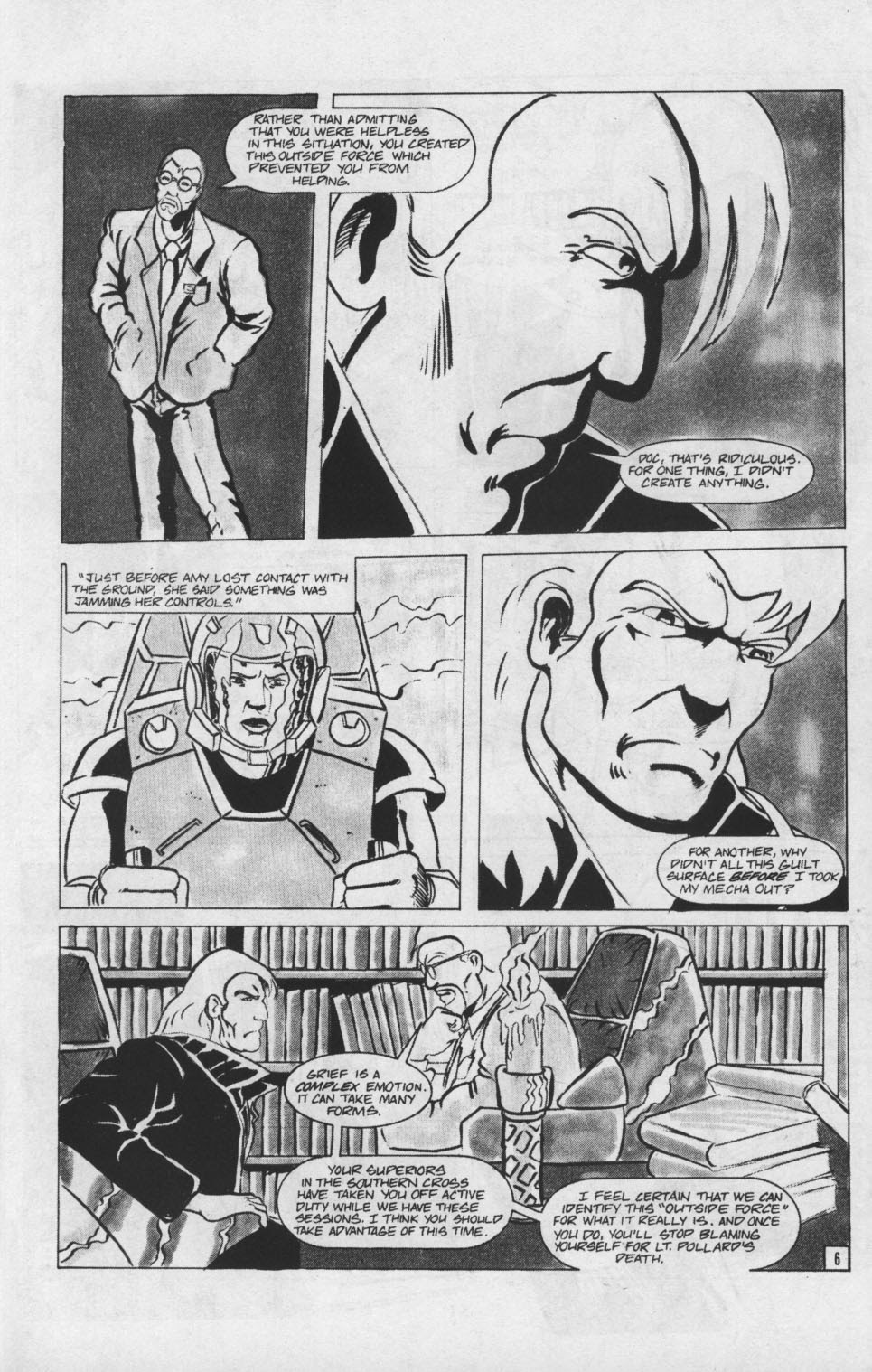 Read online Robotech II: The Sentinels - CyberPirates comic -  Issue #2 - 8
