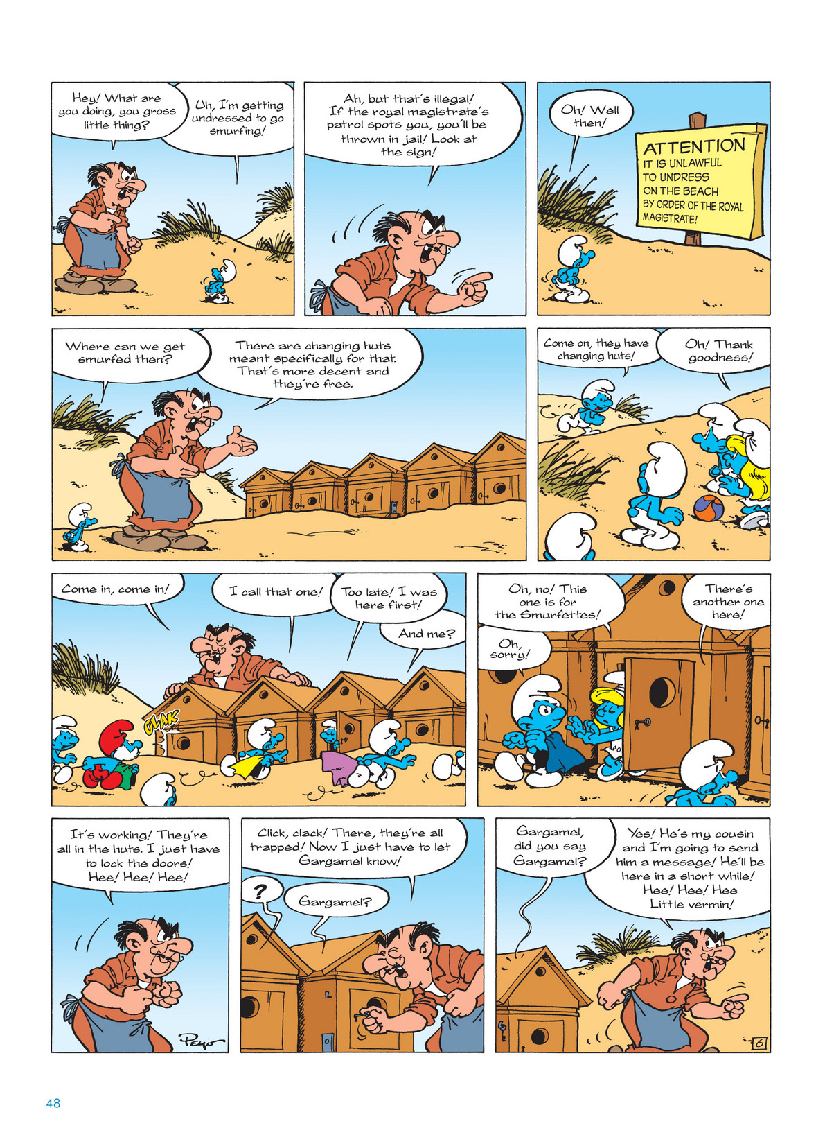 Read online The Smurfs comic -  Issue #12 - 48