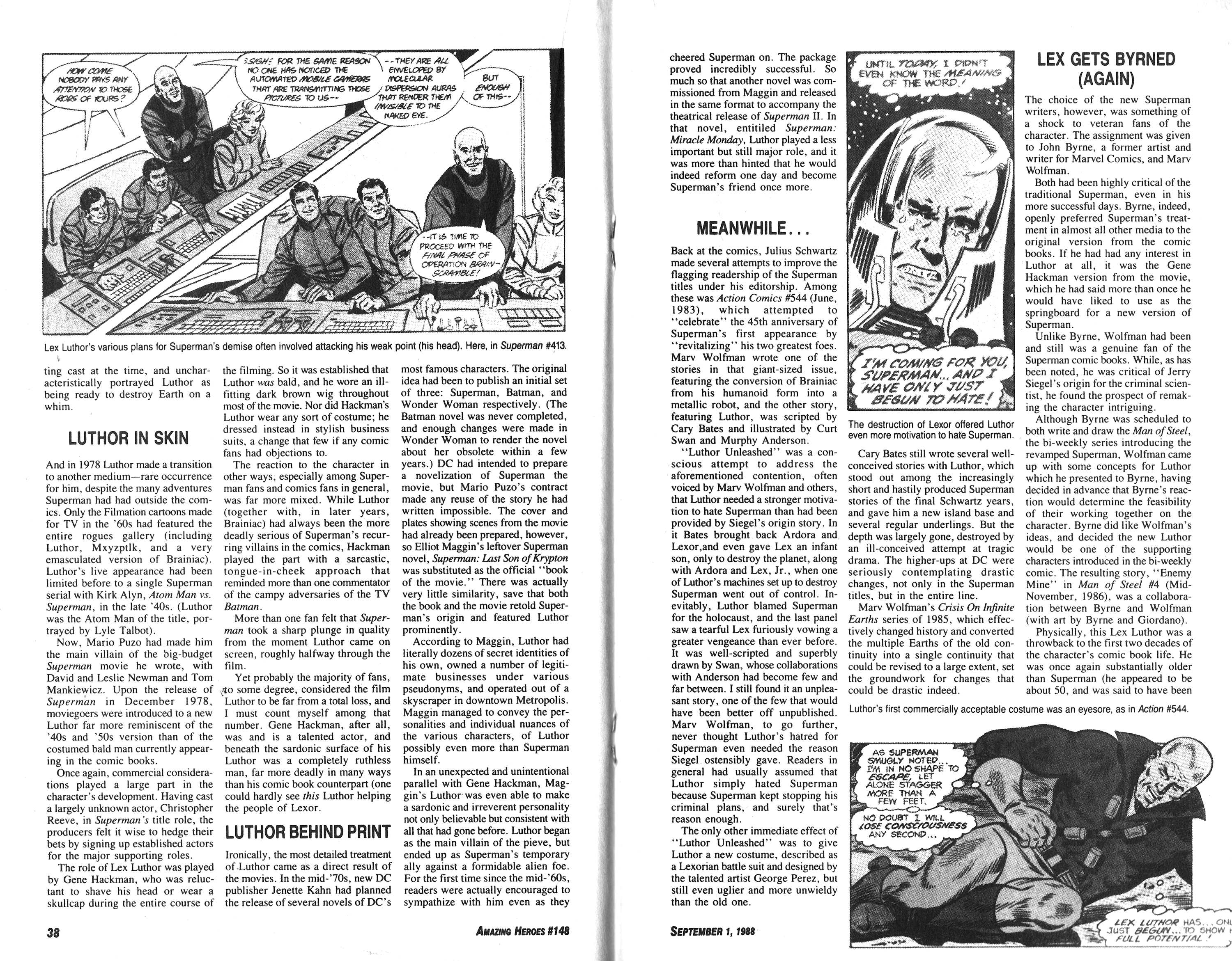 Read online Amazing Heroes comic -  Issue #148 - 20